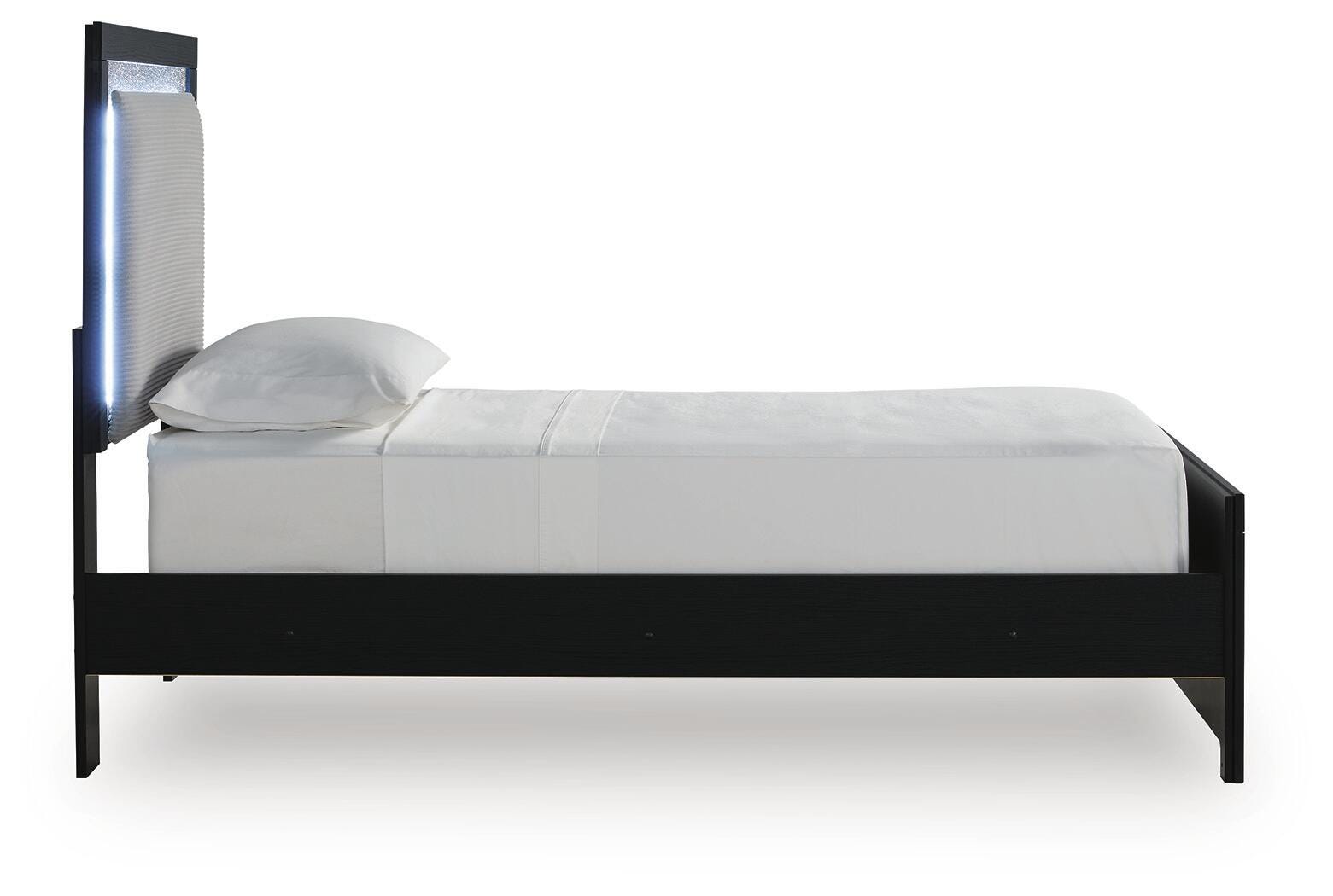 Raechalla Twin Upholstered Panel Bed - image 5