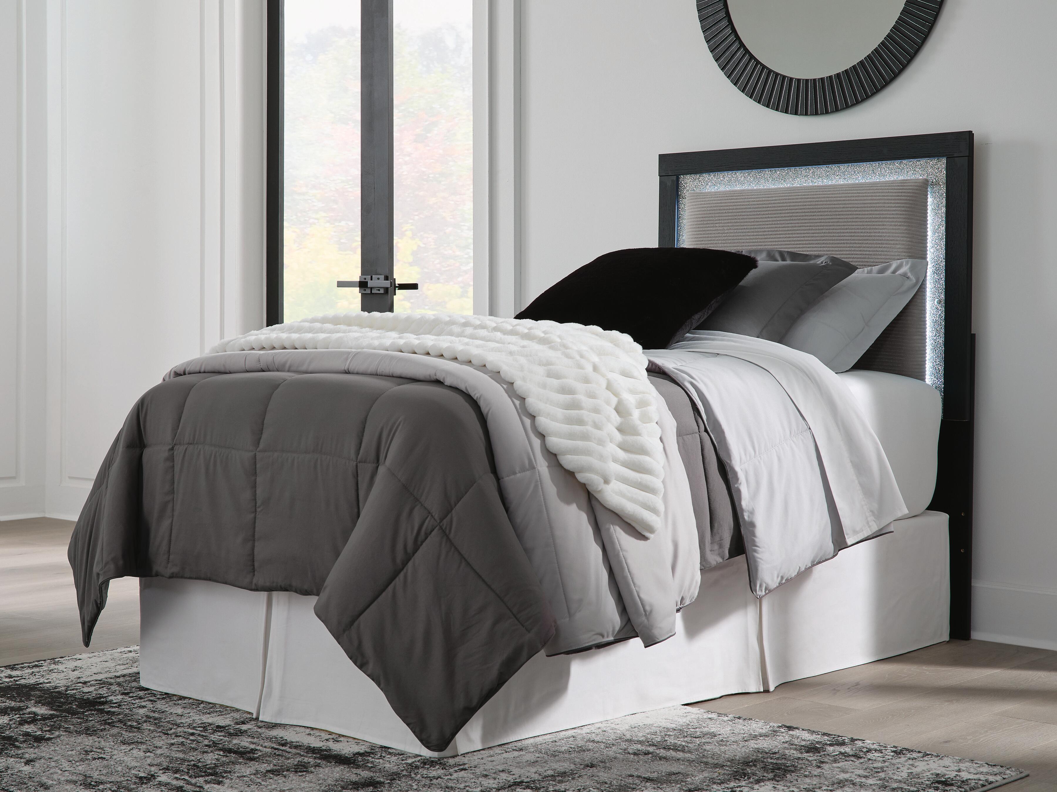Raechalla Twin Upholstered Panel Headboard - image 1