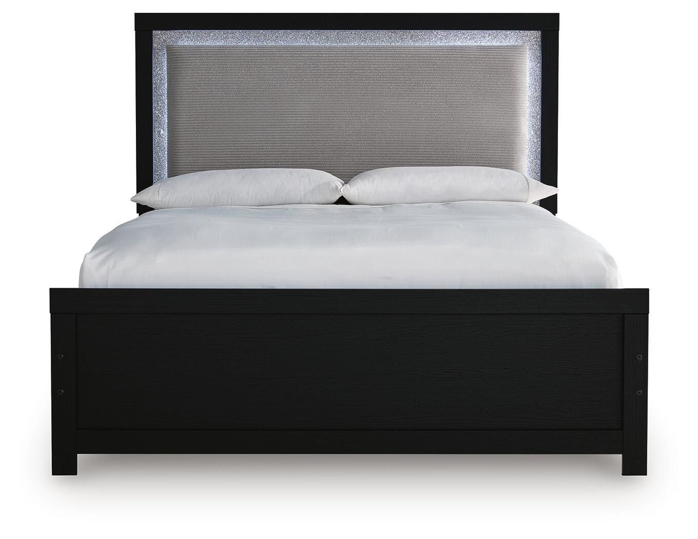 Raechalla Queen Upholstered Panel Bed - image 3