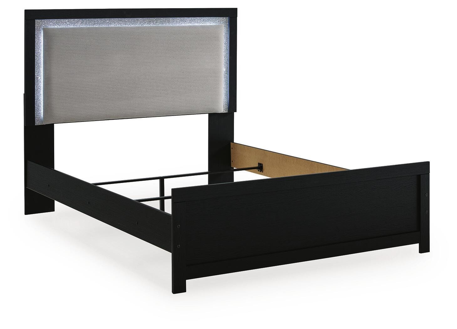 Raechalla Queen Upholstered Panel Bed - image 4