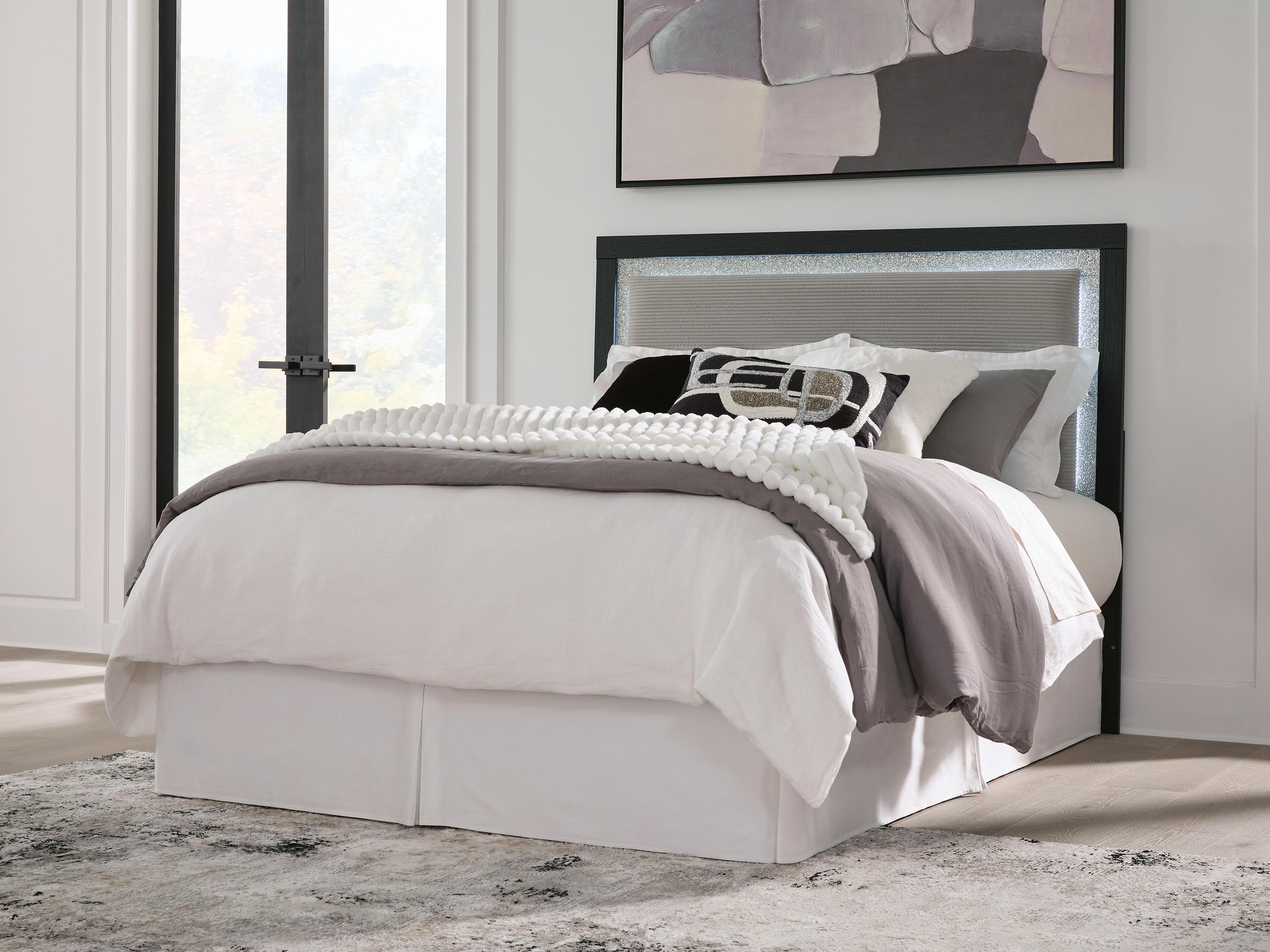 Raechalla Queen Upholstered Panel Headboard - image 1