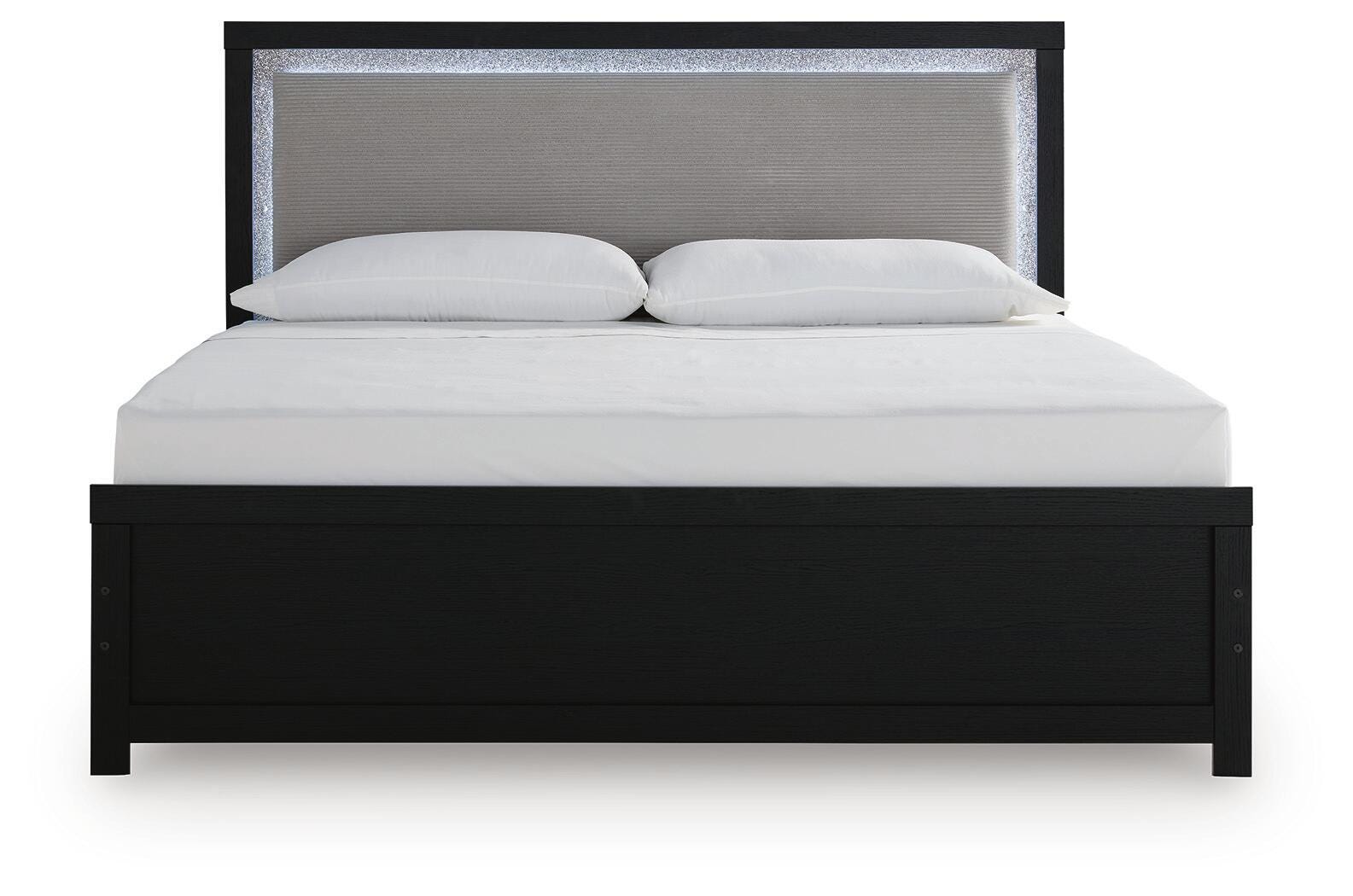 Raechalla King Upholstered Panel Bed - image 3