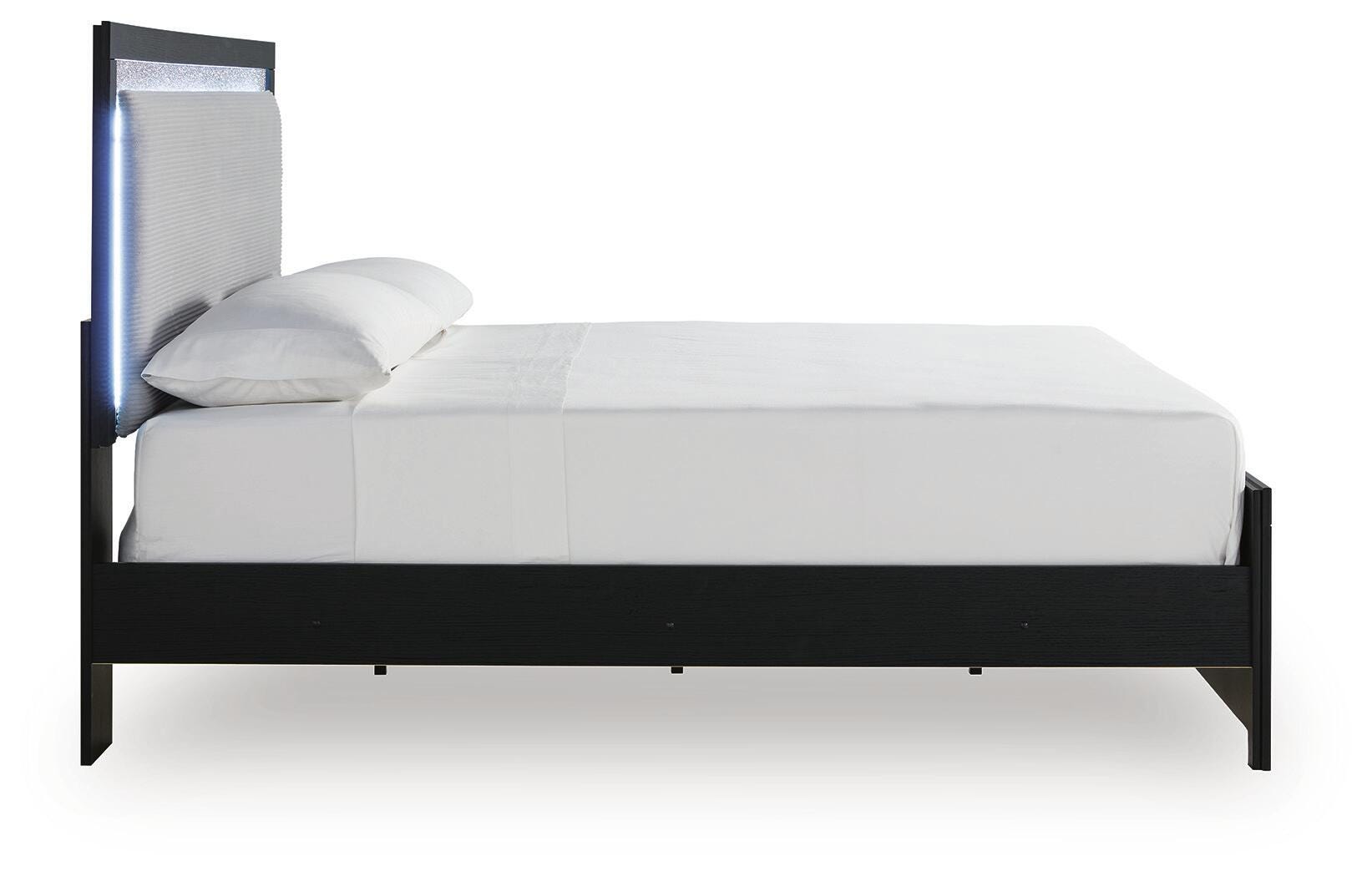 Raechalla King Upholstered Panel Bed - image 5