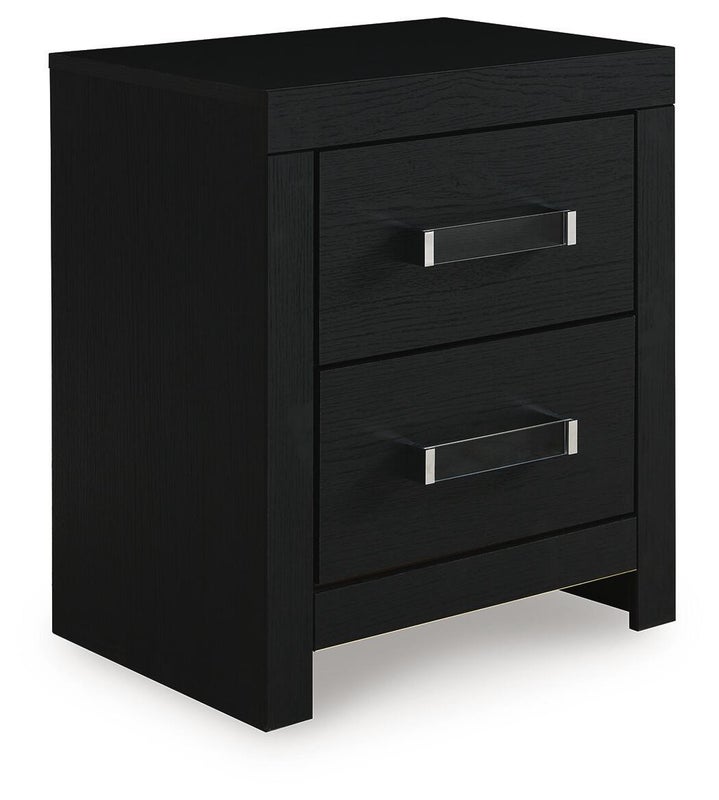 Raechalla Nightstand, Black