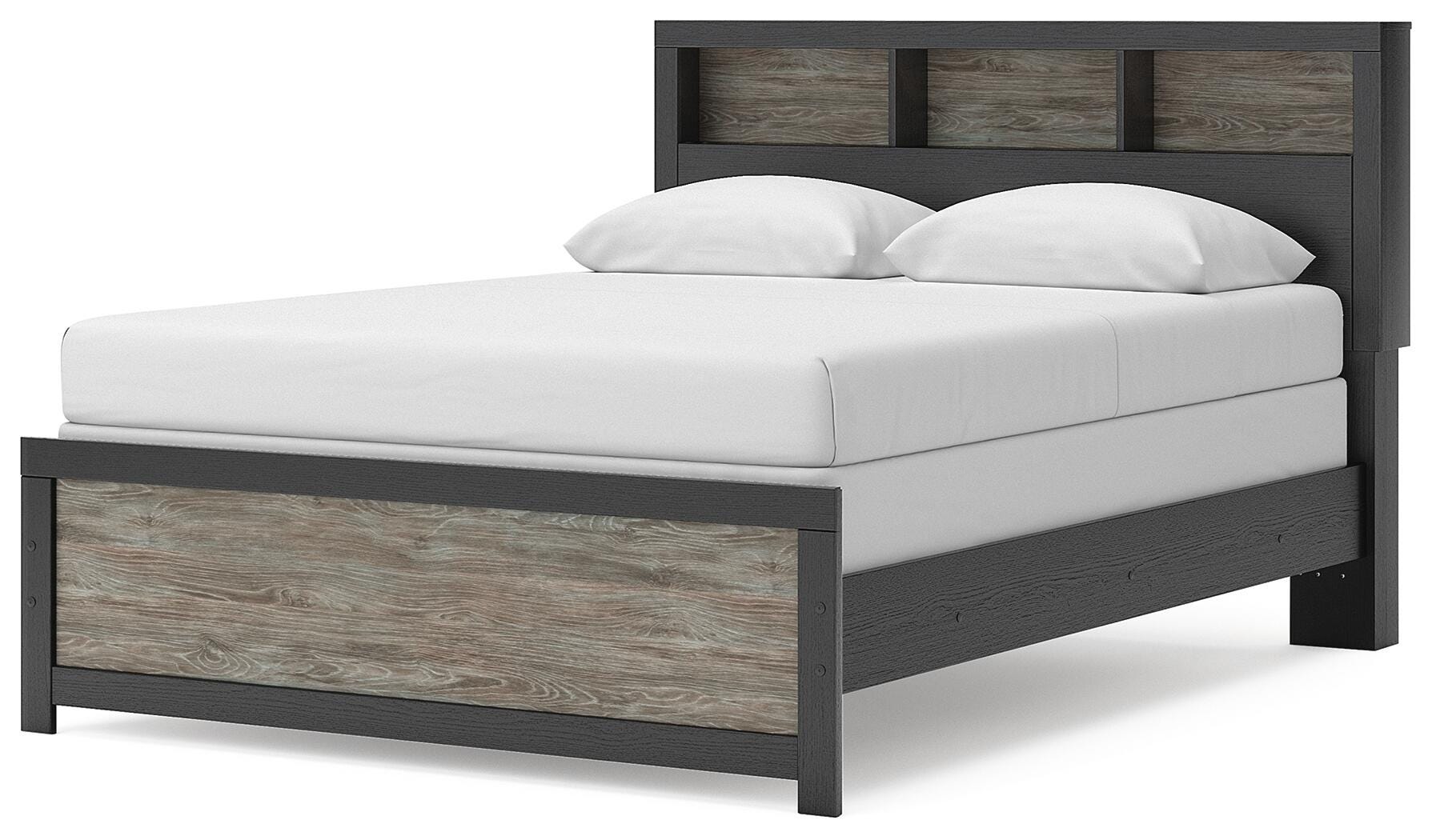 Jonnifer Queen Bookcase Panel Bed - image 3