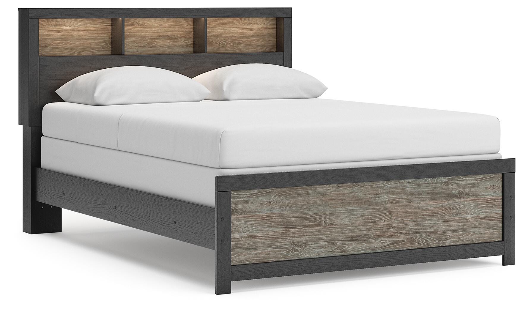 Jonnifer Queen Bookcase Panel Bed - image 4
