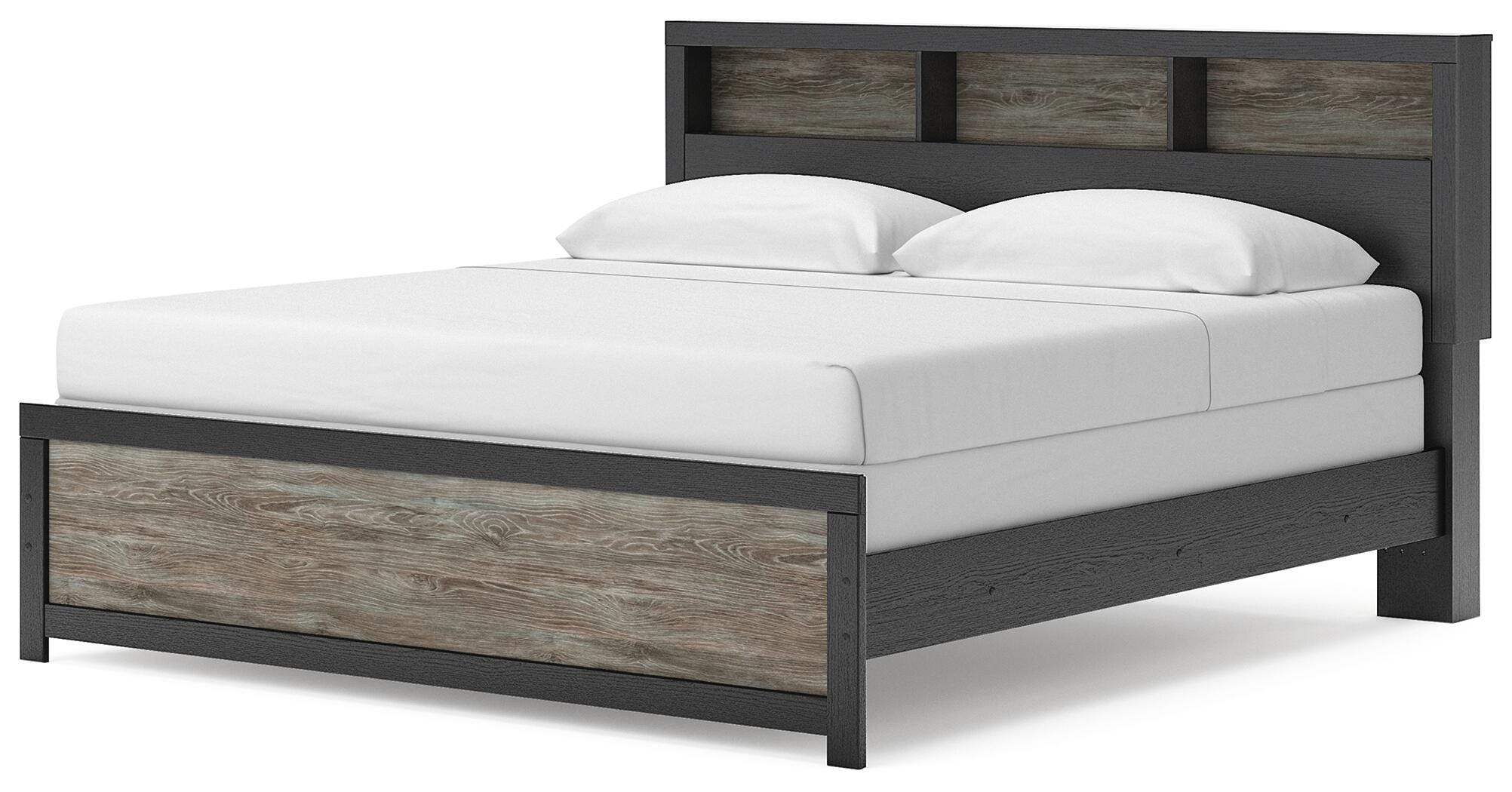 Jonnifer King Bookcase Panel Bed - image 4
