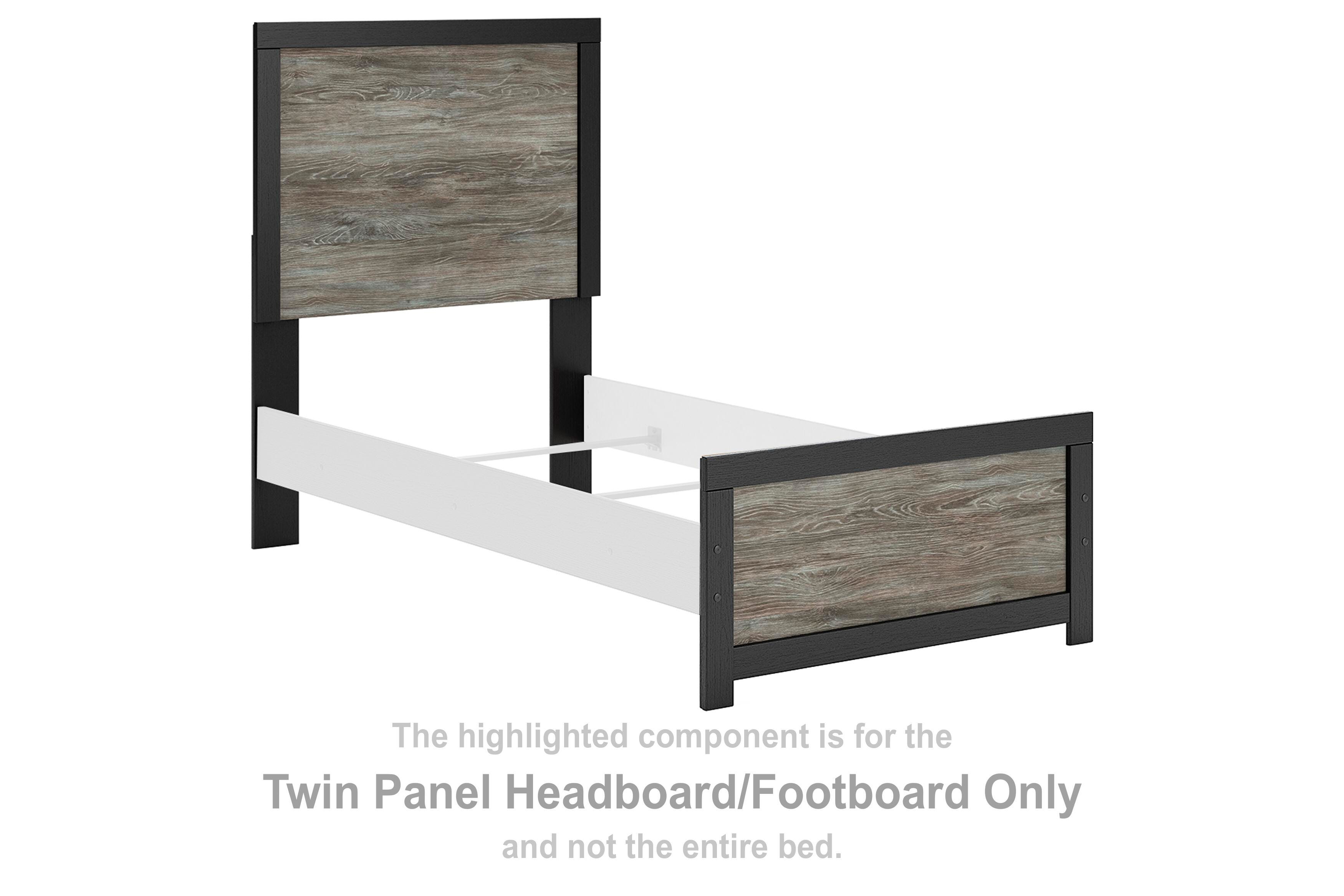 Broachmyn Twin Panel Headboard/Footboard