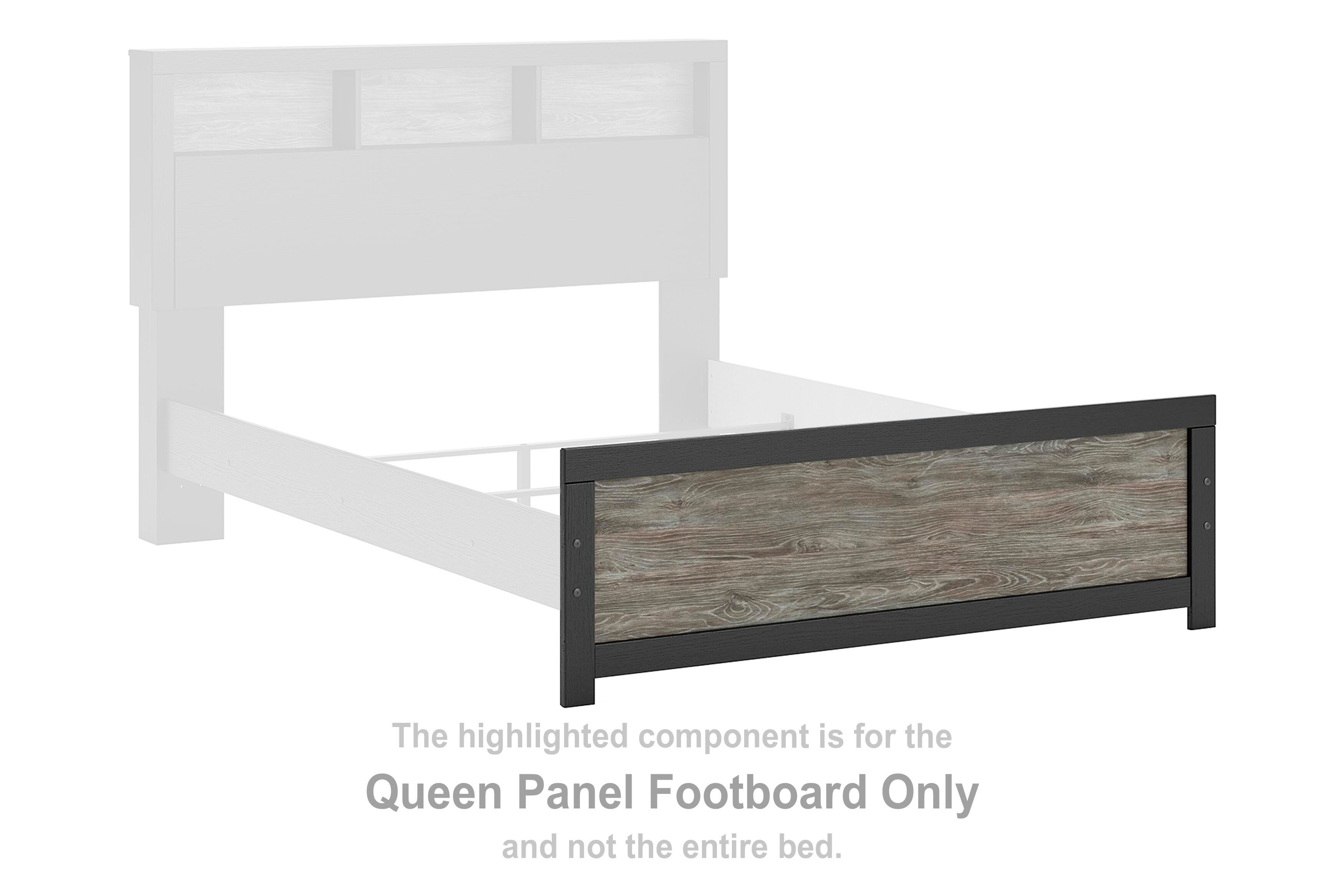 Broachmyn Queen Panel Footboard