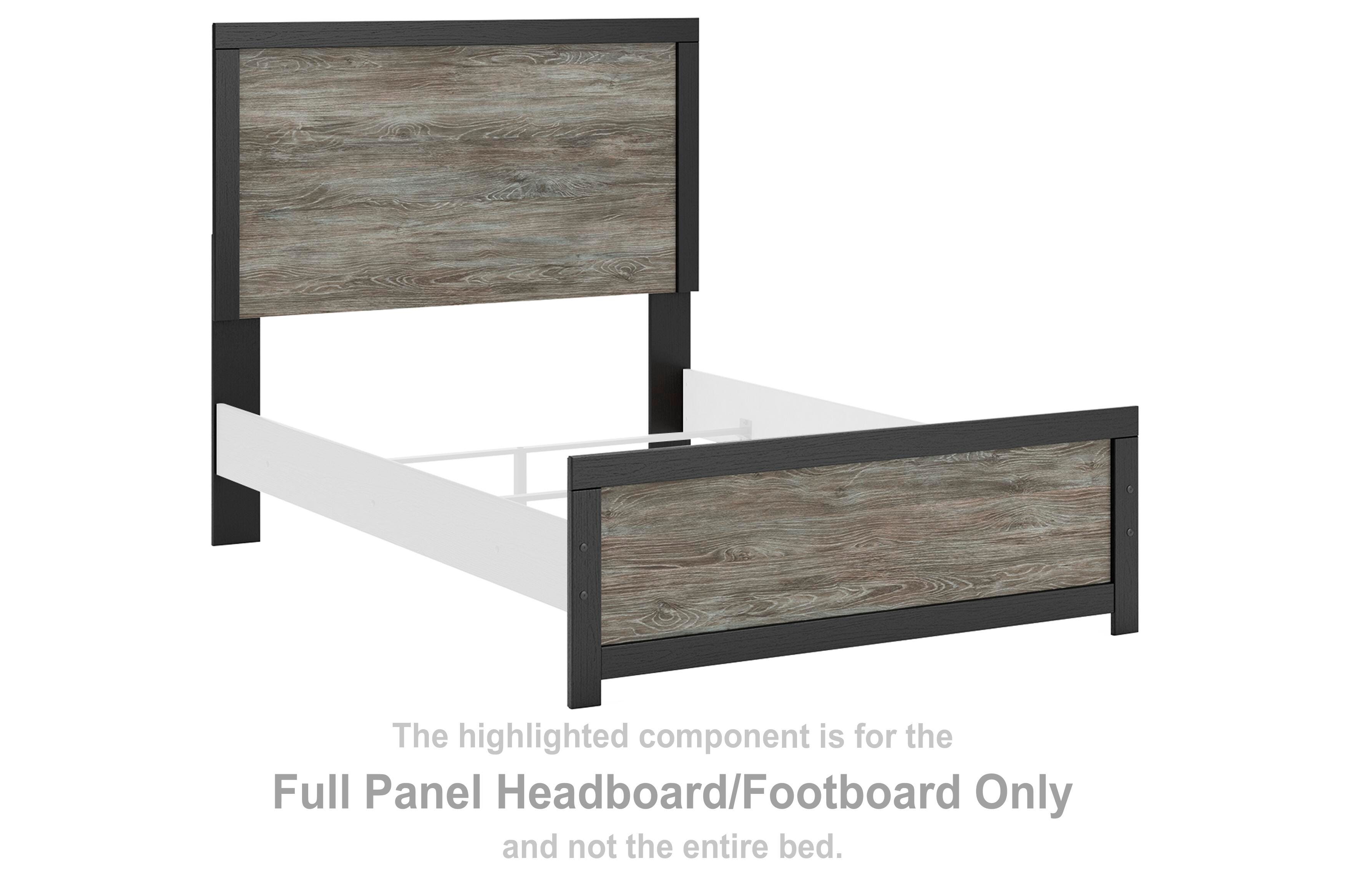 Broachmyn Full Panel Headboard/Footboard