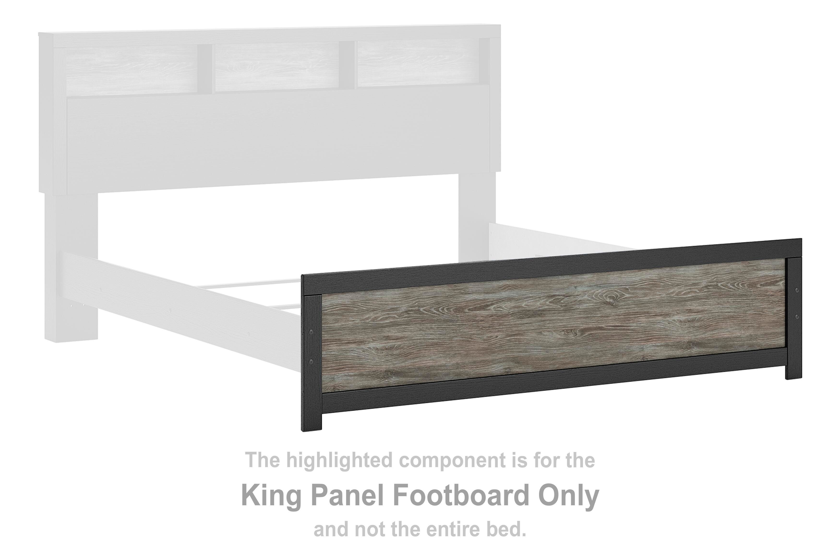 Broachmyn King Panel Footboard