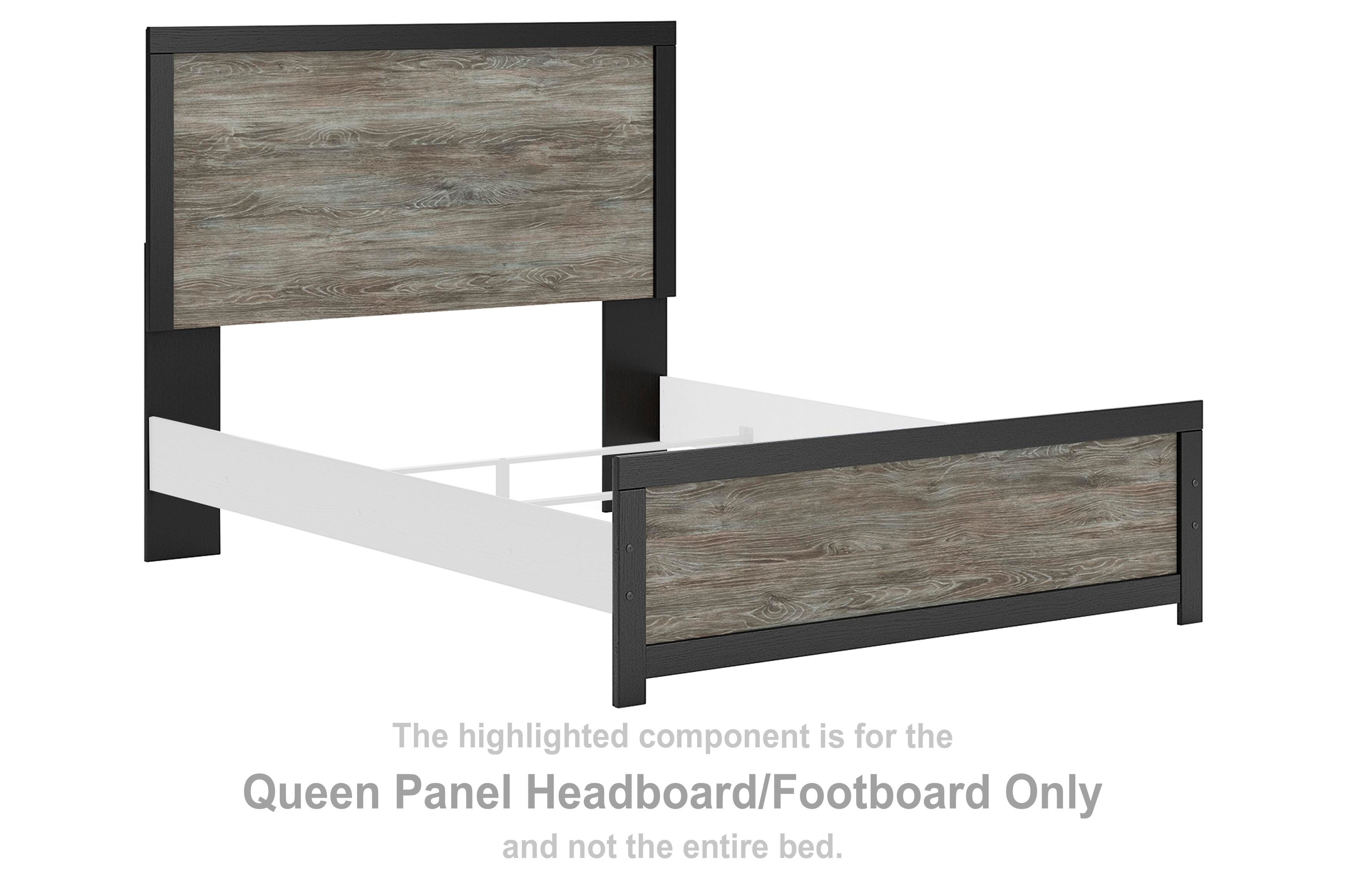 Broachmyn Queen Panel Headboard/Footboard