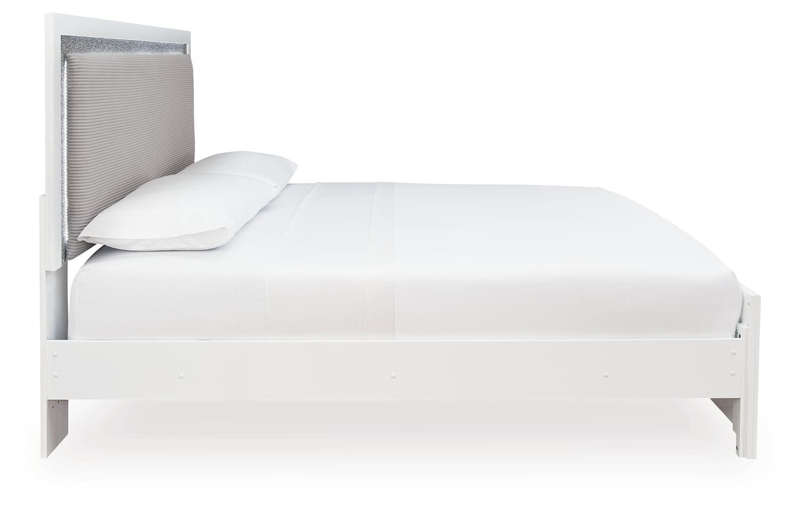 Raechalla King Upholstered Panel Bed - image 5