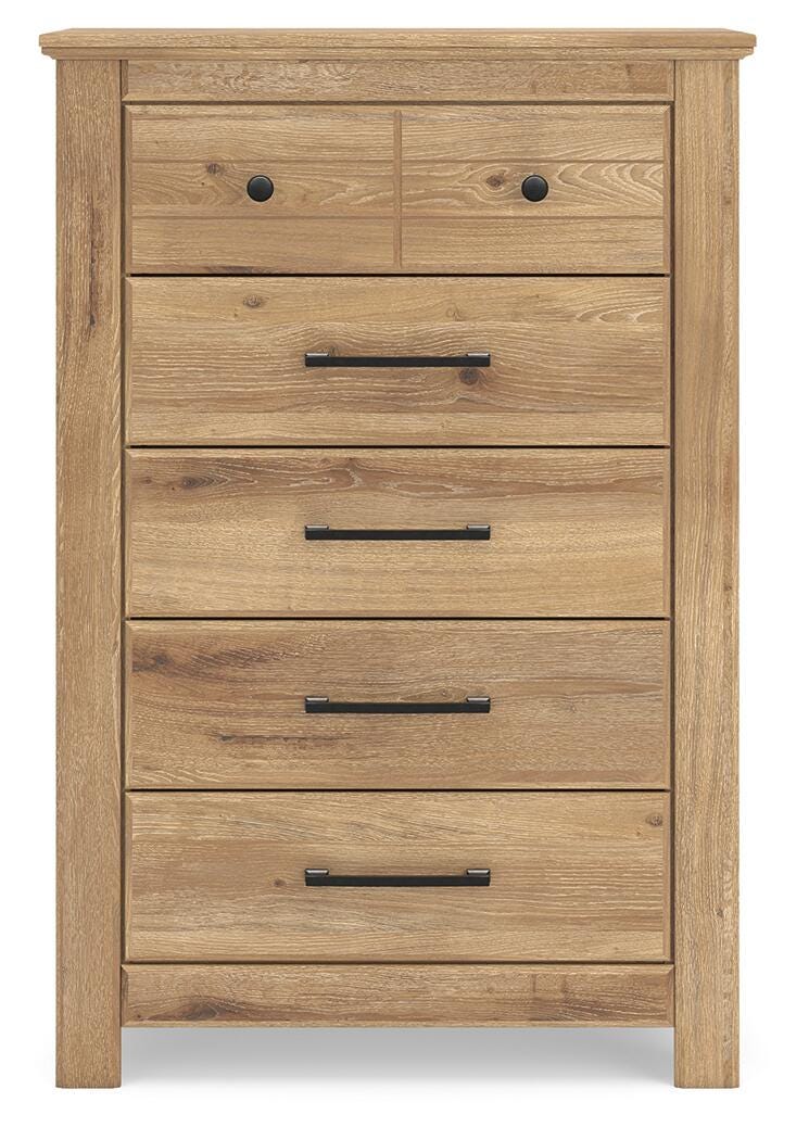Fenderport Chest of Drawers, Tan, large