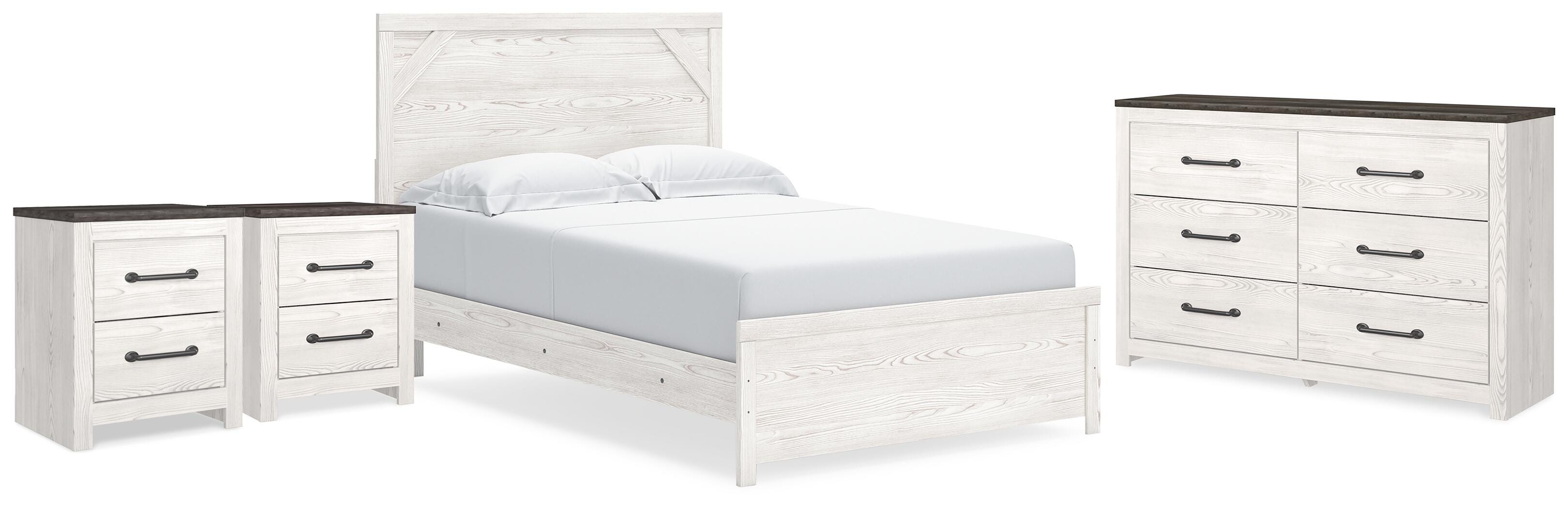 Gerridan Queen Panel Bed, Dresser and 2 Nightstands - image 1