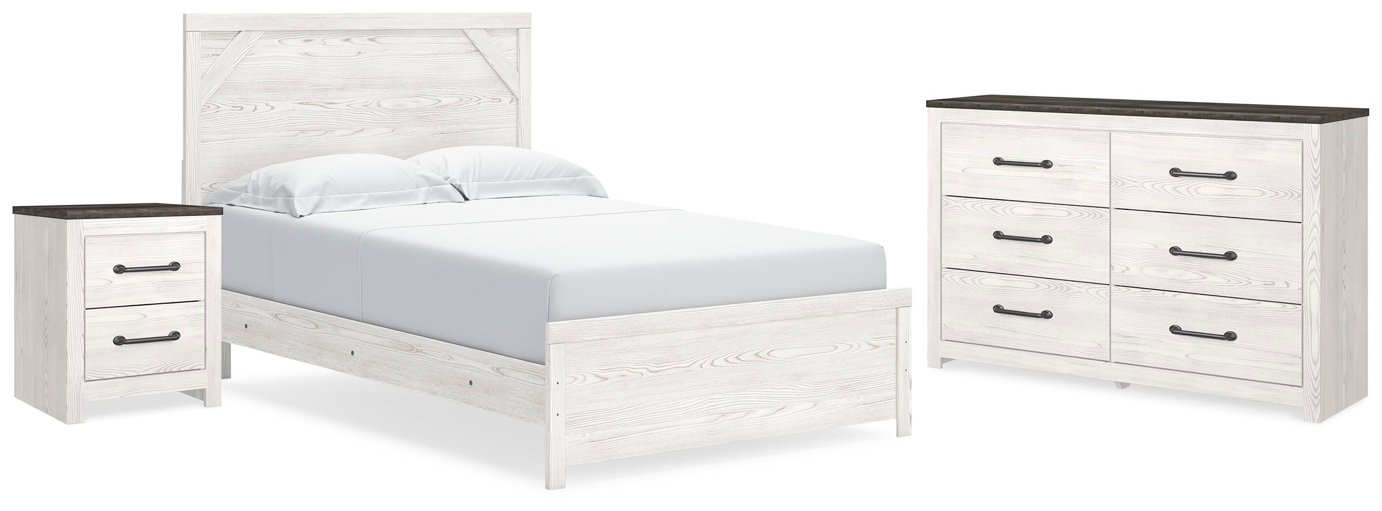 Gerridan Queen Panel Bed, Dresser and Nightstand - image 1