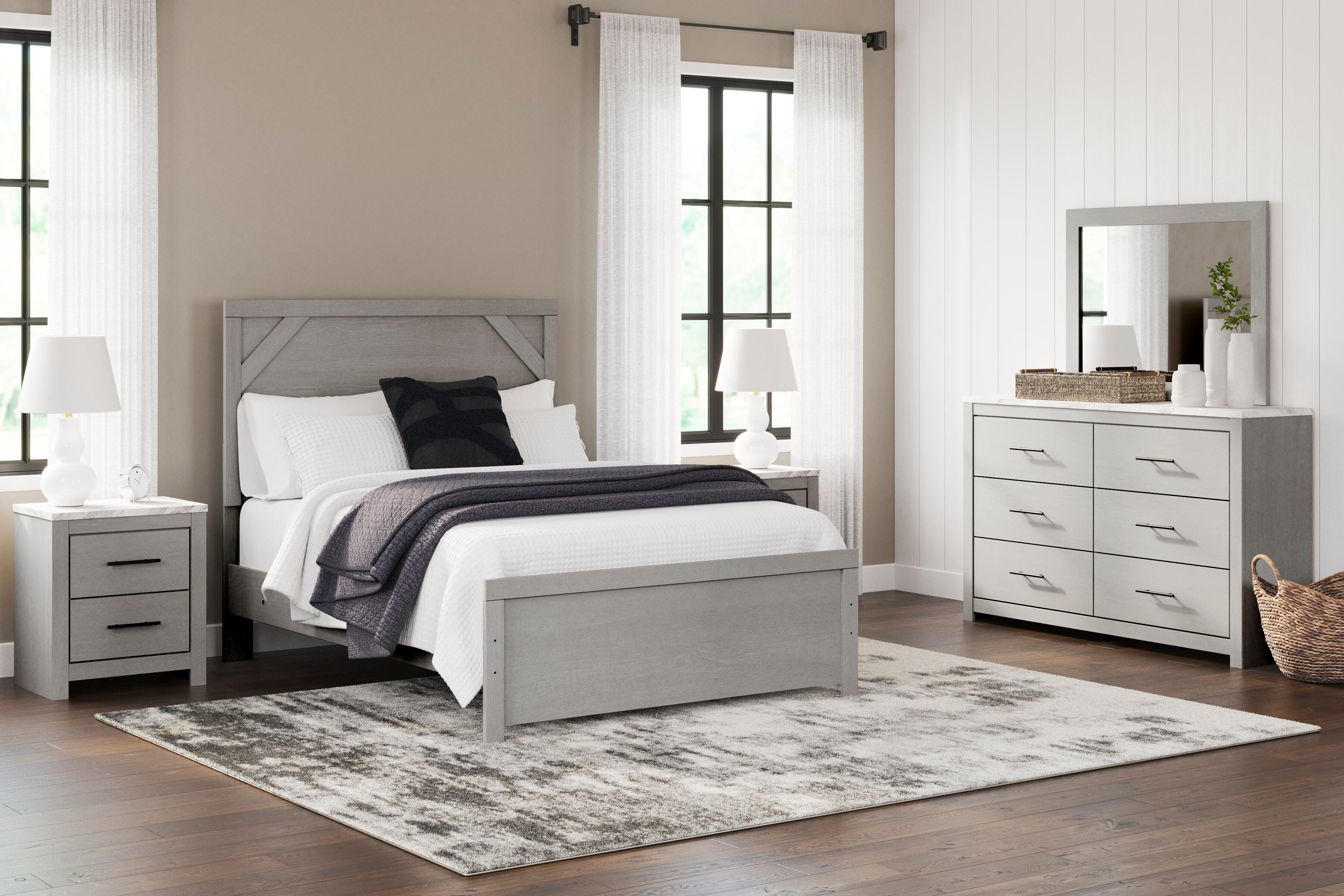 Cottonburg Dresser and Mirror, , rollover