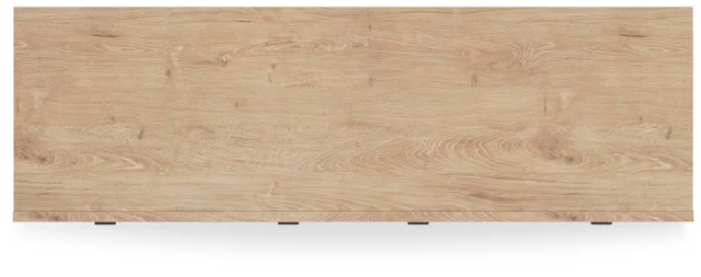 signature design by ashley cielden 6 drawer dresser in tan Ashley Cielden 6-Drawer Dresser and Mirror in Tan