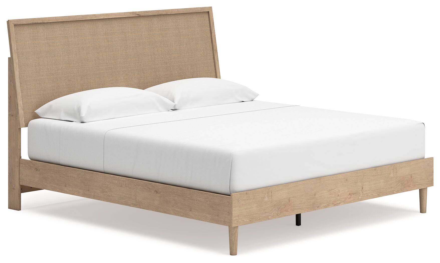 Cielden King Panel Bed, Two-tone, large