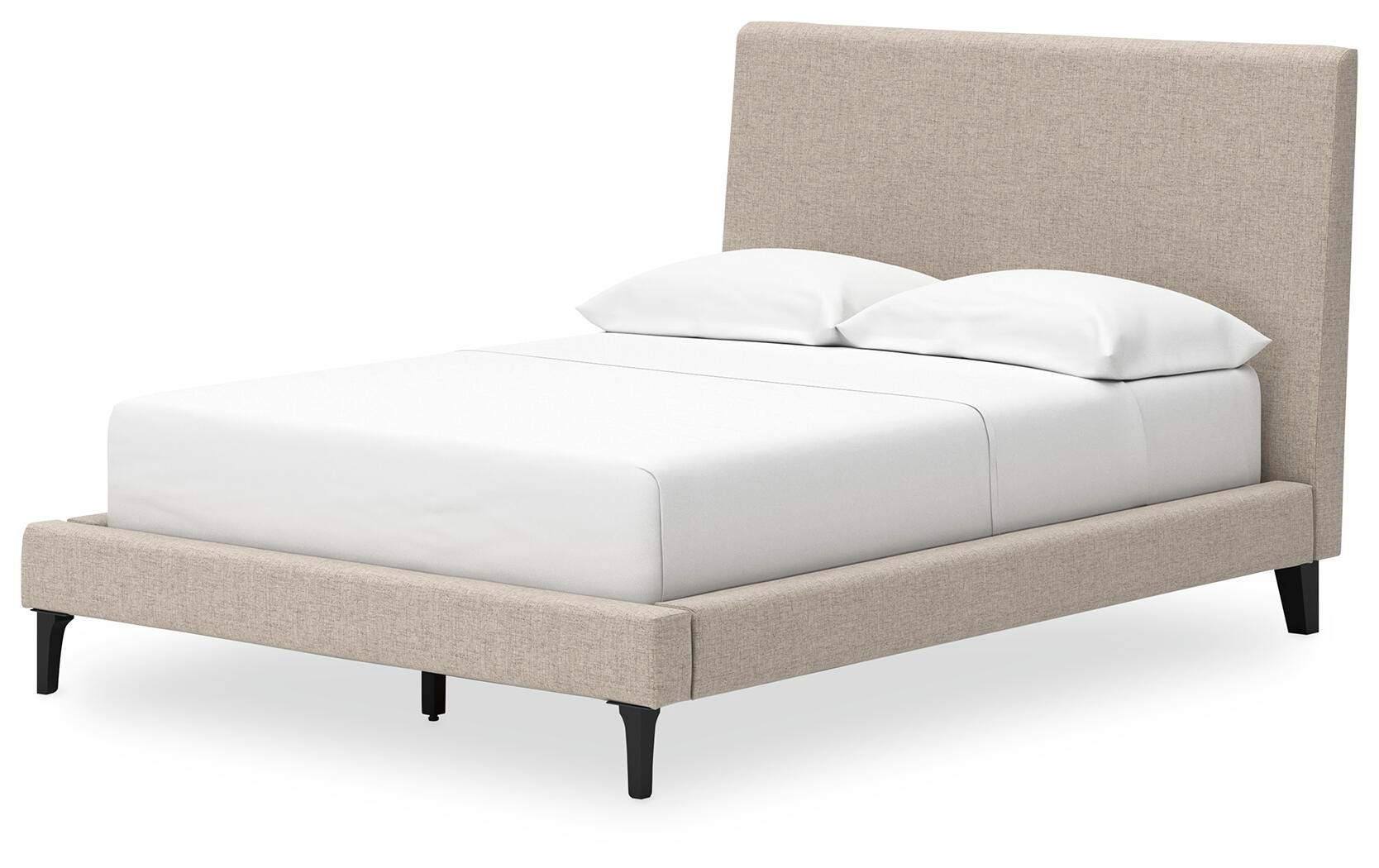 Cielden Full Upholstered Bed with Roll Slats - image 4