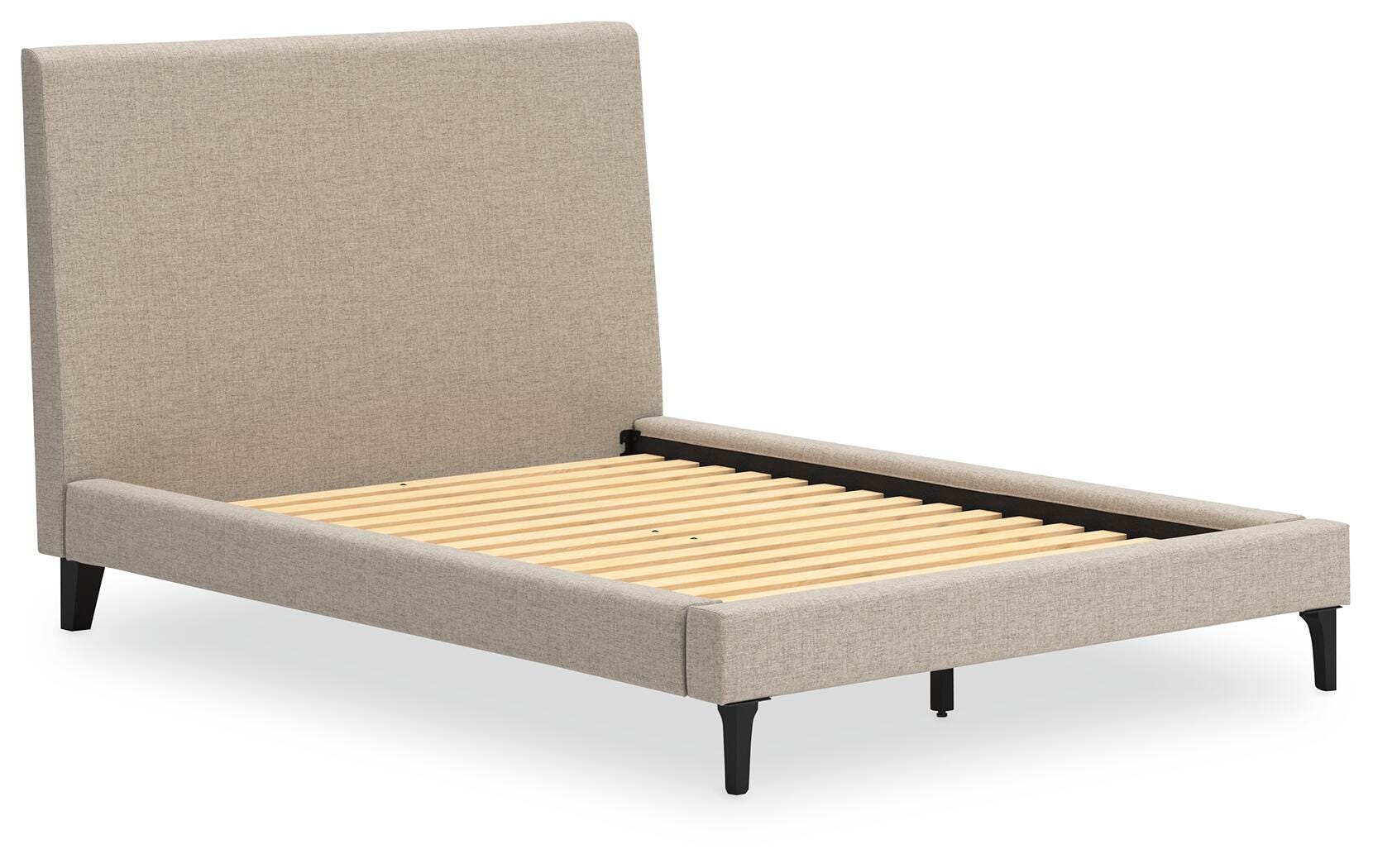 Cielden Full Upholstered Bed with Roll Slats - image 3