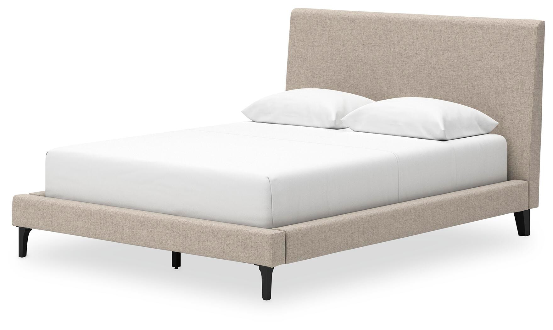 Cielden Queen Upholstered Bed with Roll Slats - image 5