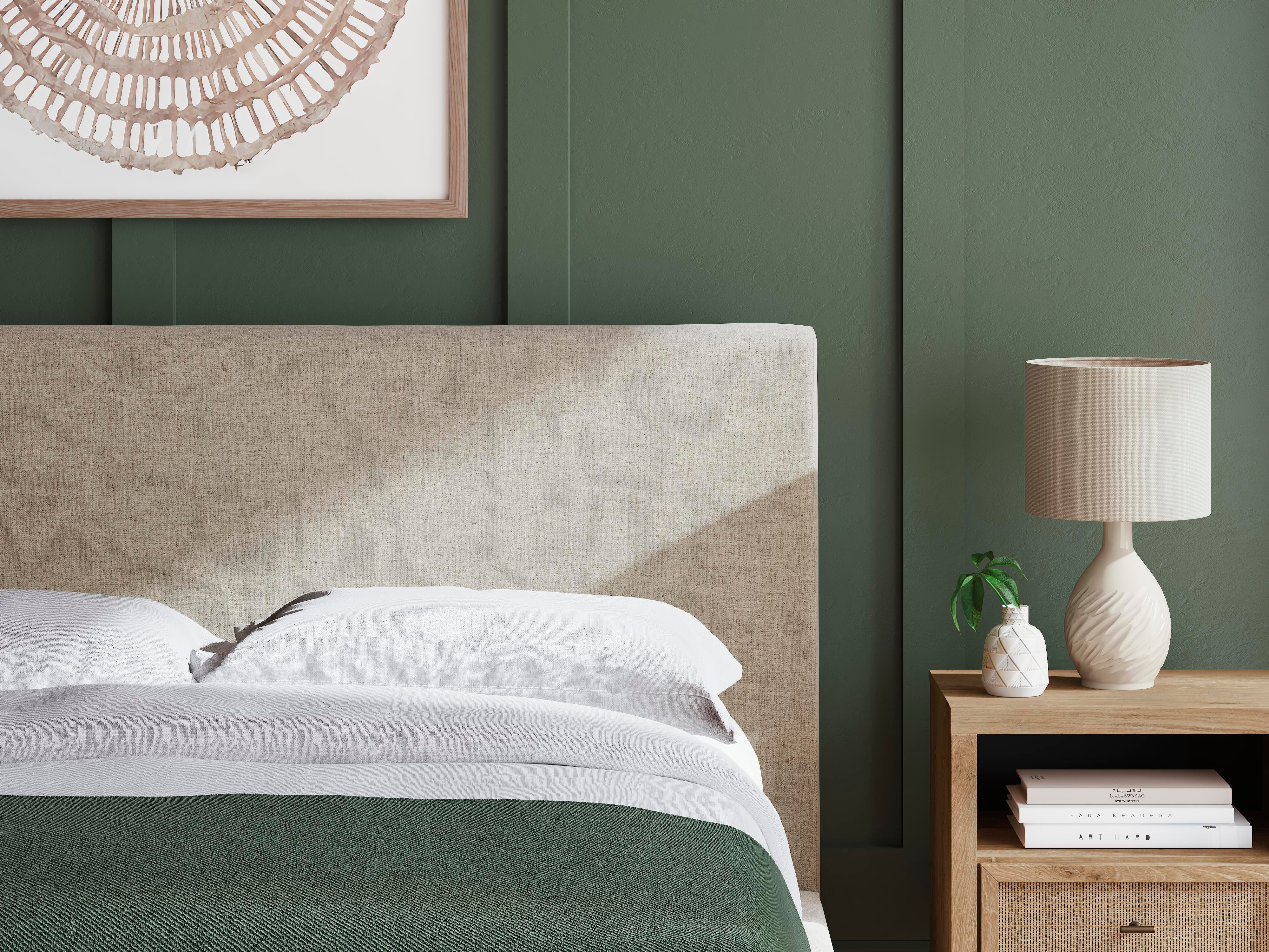 Cielden Queen Upholstered Bed with Roll Slats - image 11