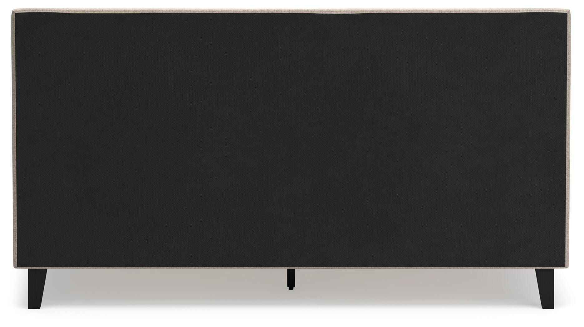 Cielden King Upholstered Bed with Roll Slats - image 8