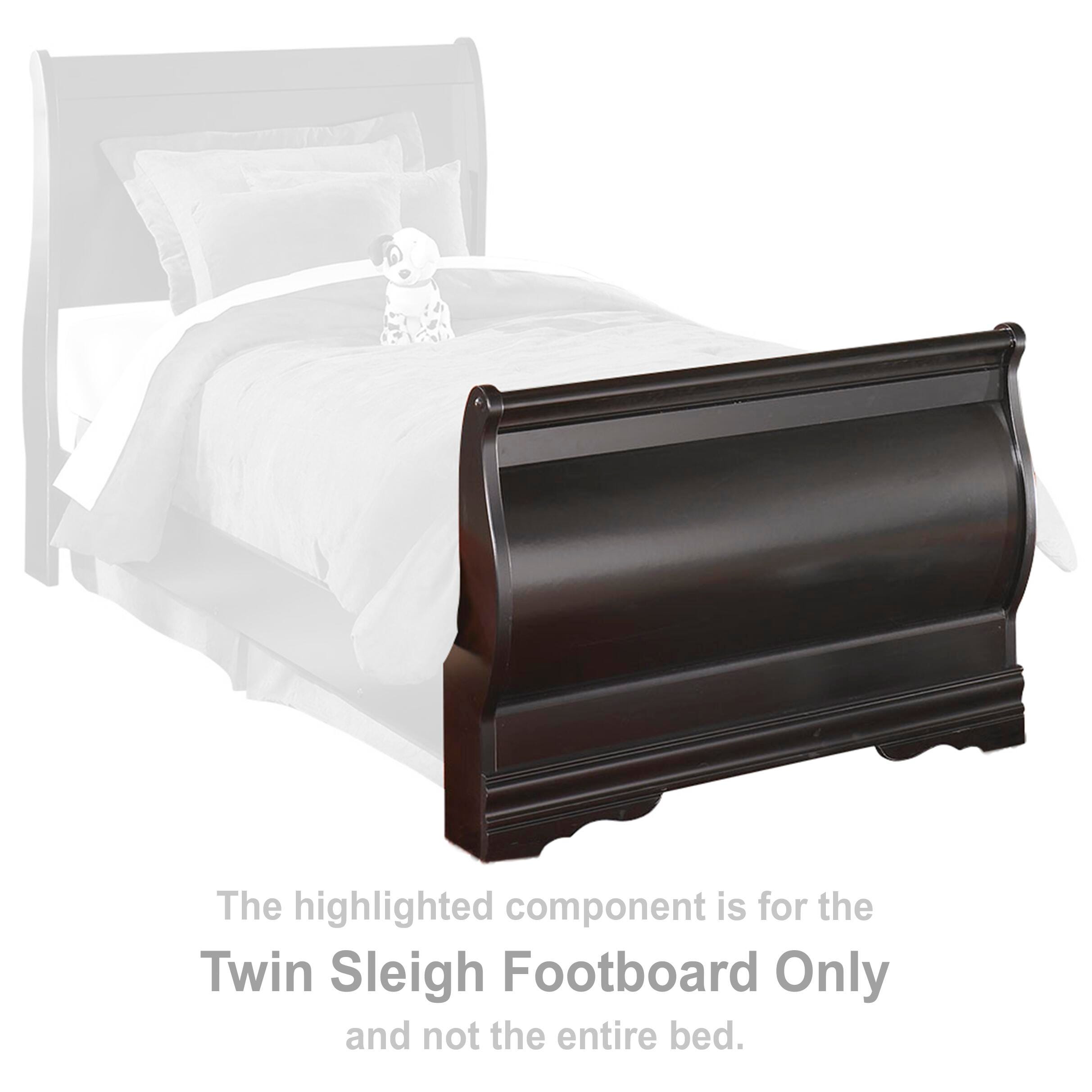 Huey Vineyard Twin Sleigh Footboard, , large