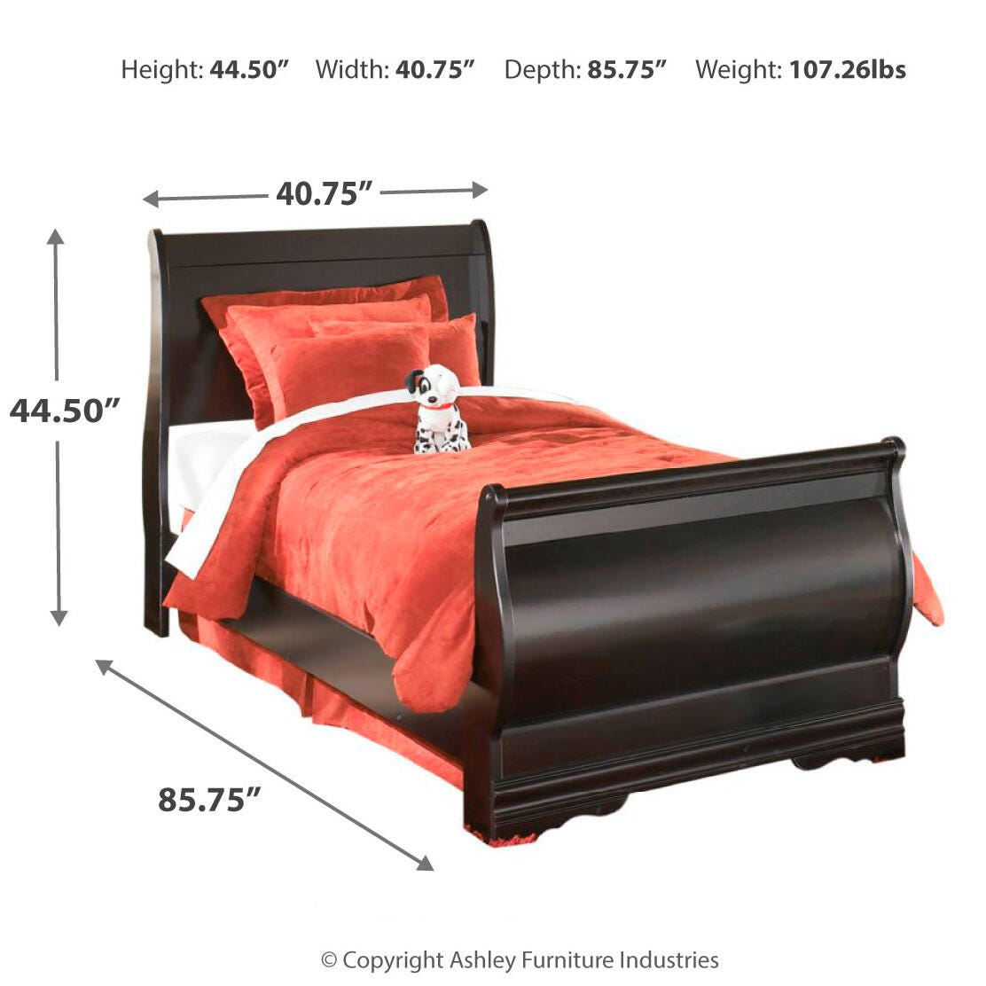 Huey Vineyard Dimensions