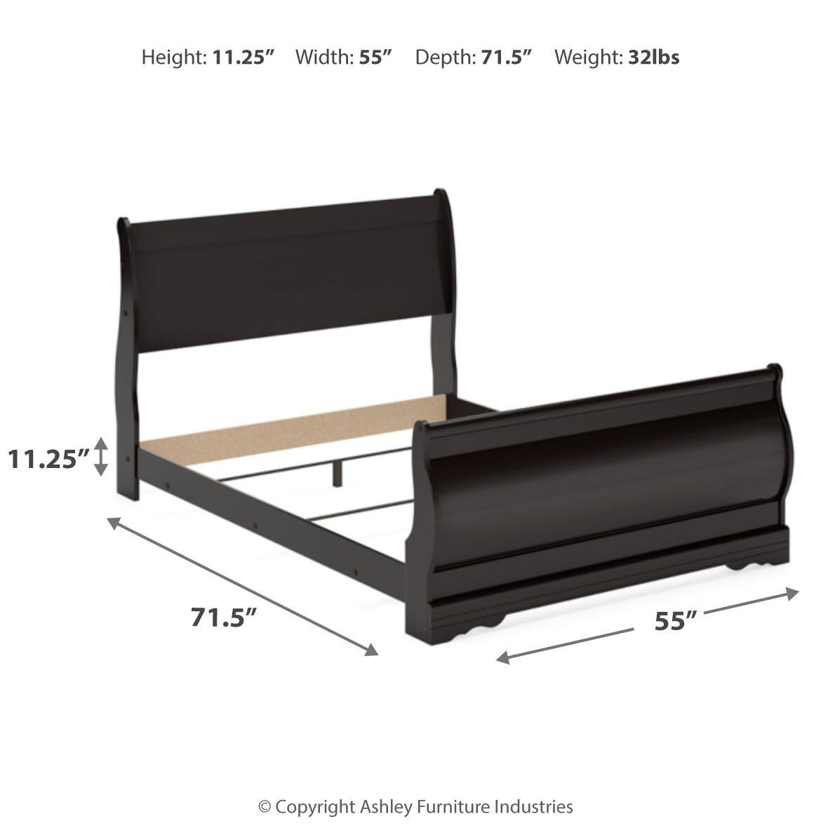 Huey Vineyard Dimensions