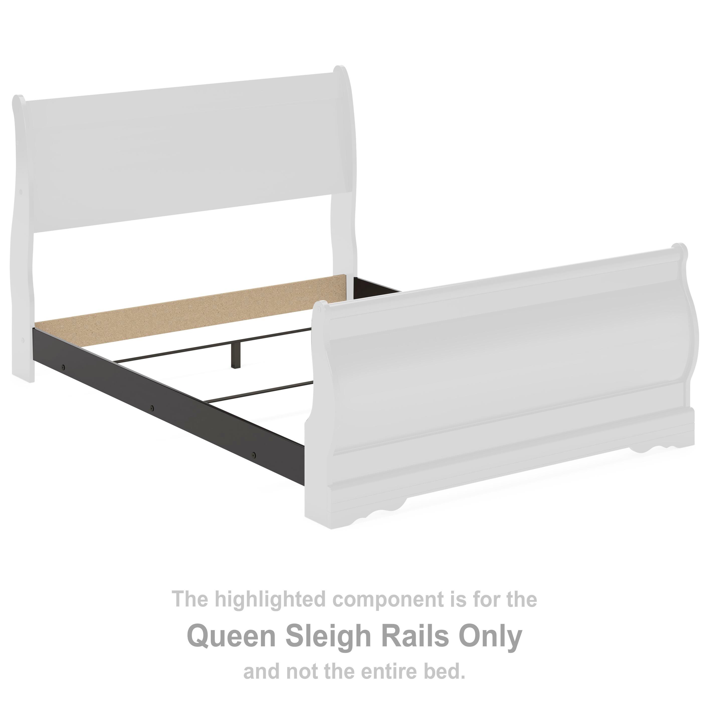 Huey Vineyard Queen Sleigh Rails, , large