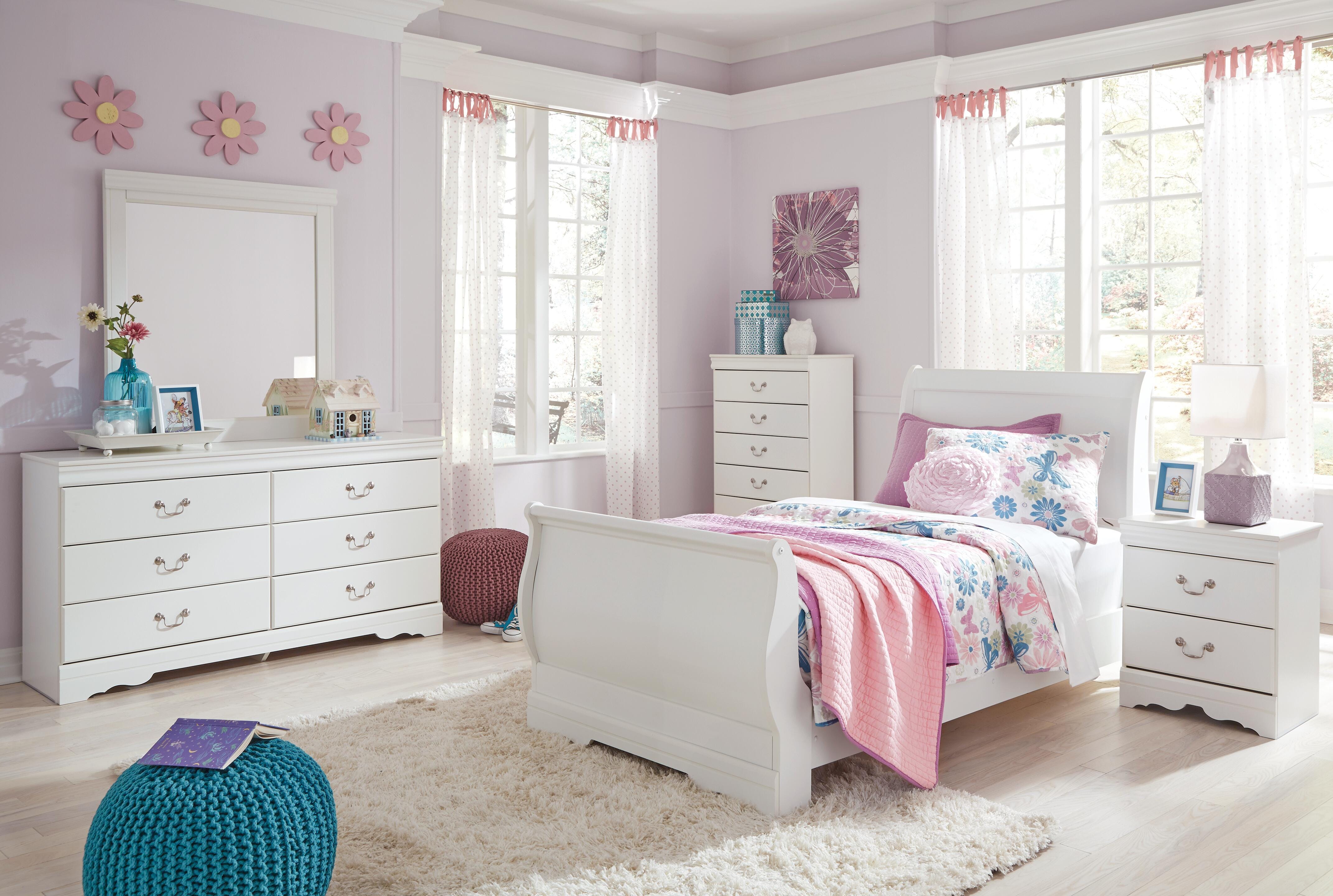 Anarasia Twin Sleigh Bed - image 6