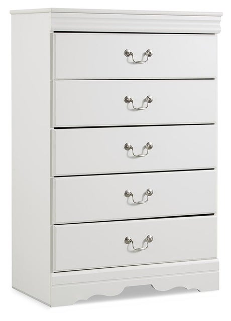 Anarasia 5 Drawer Chest of Drawers