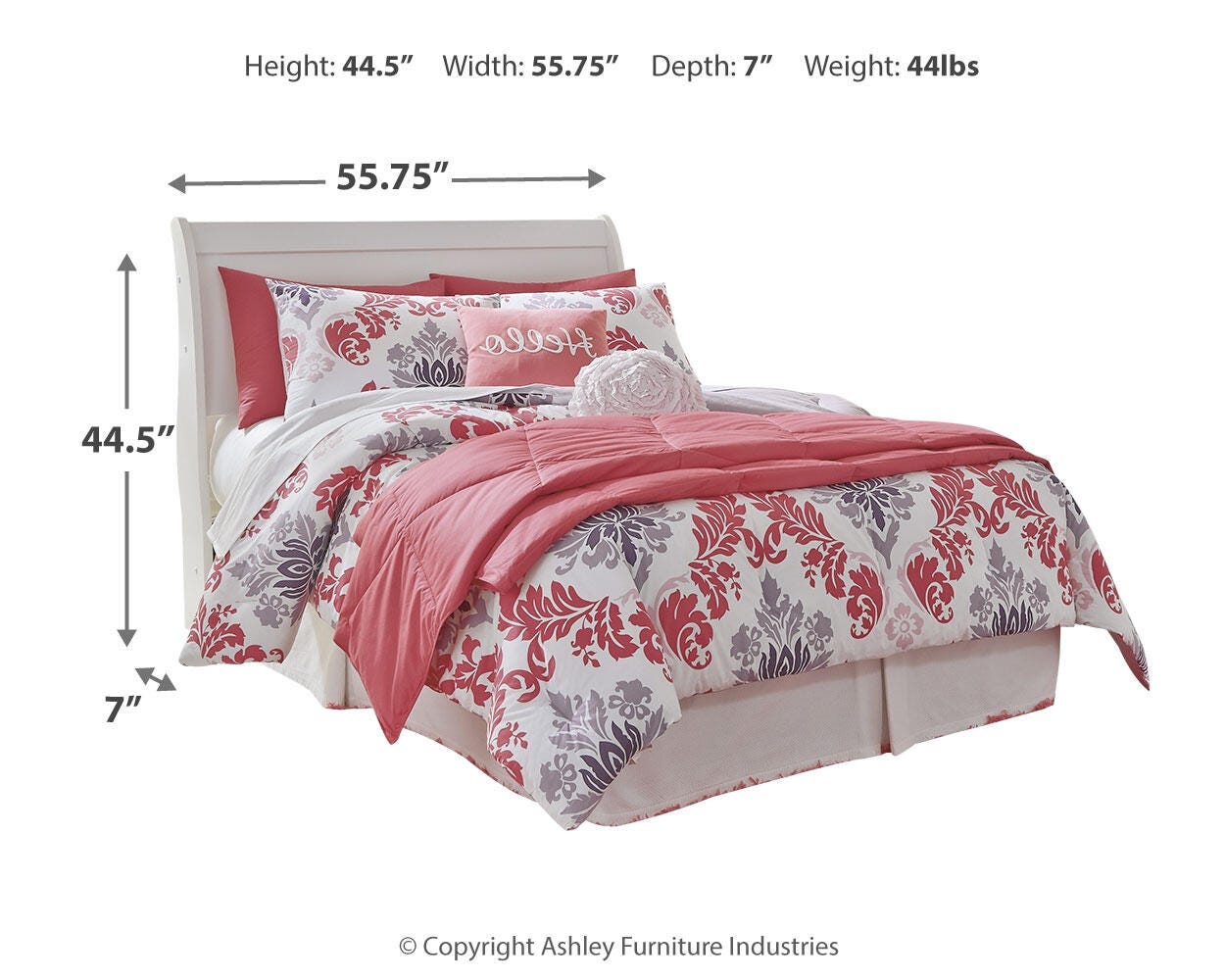 Anarasia Full Sleigh Headboard - image 4