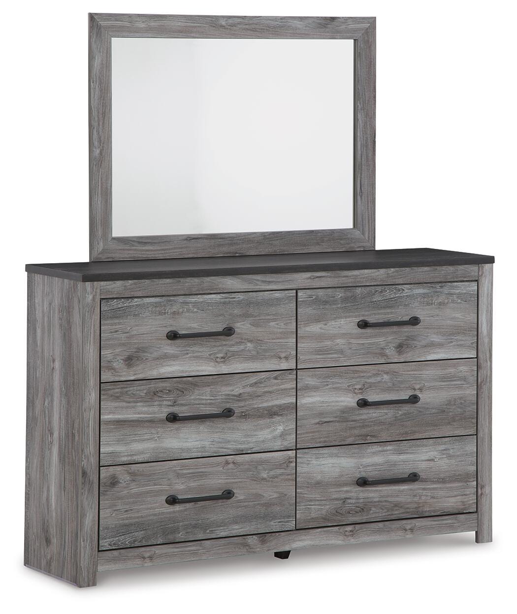 Bronyan 6 Drawer Dresser and Mirror
