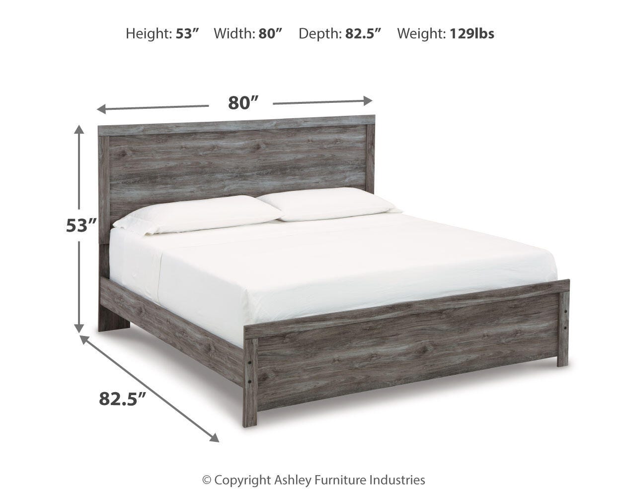 Cama con paneles Bronyan King - image 4