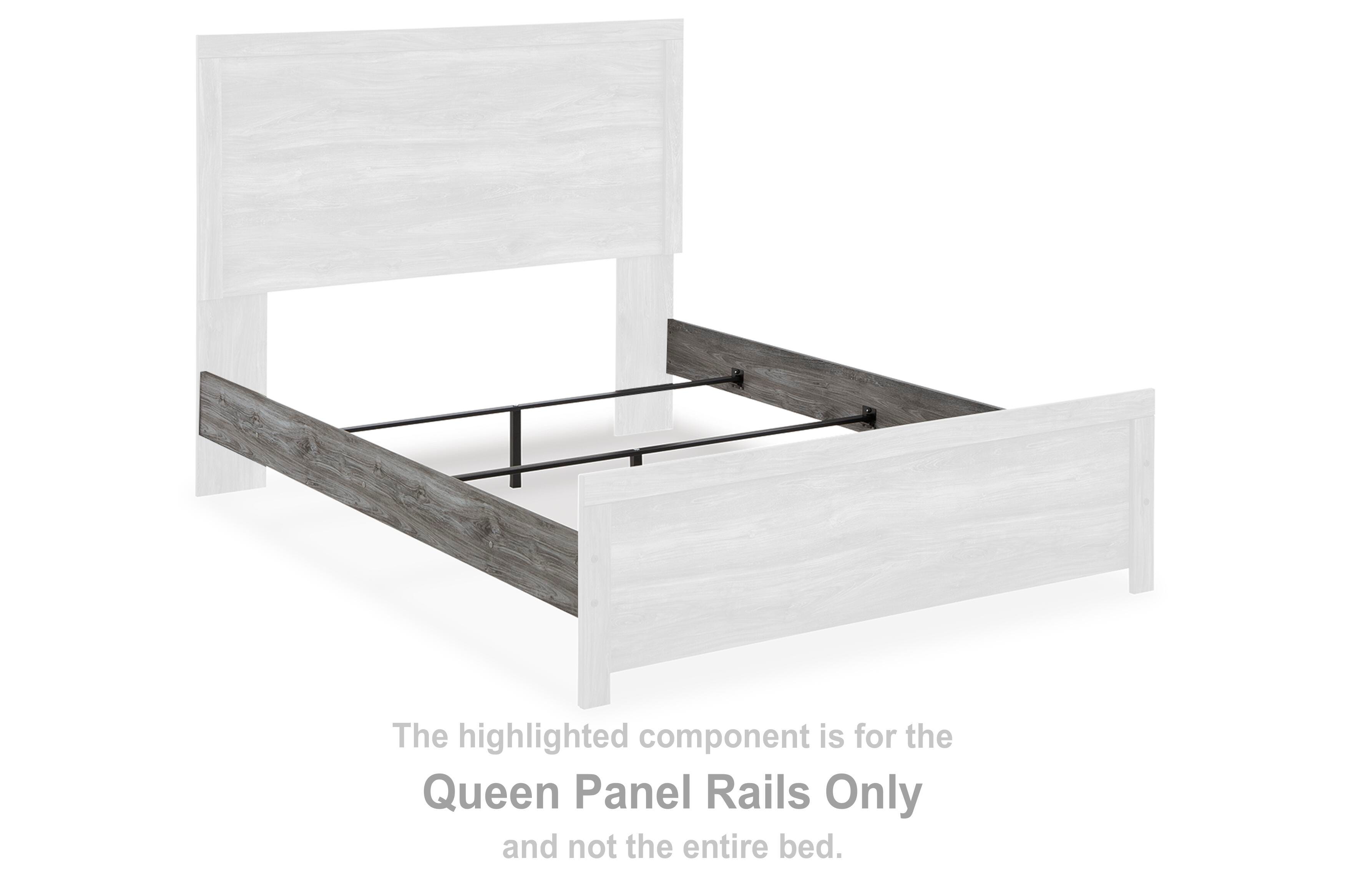 Bronyan Queen Panel Rails | Ashley