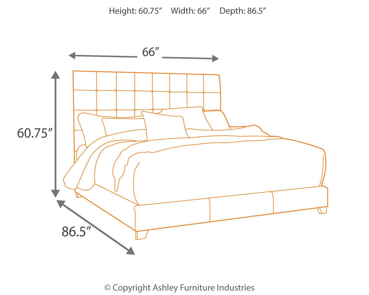 Dolante Queen Upholstered Bed with Mattress, Beige, large