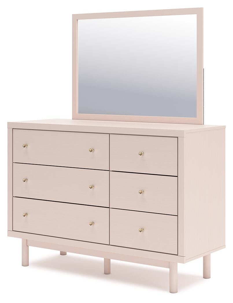 blue dress for baby girl Pink Laminate Squared Dresser — Large – Rehaus main image 1