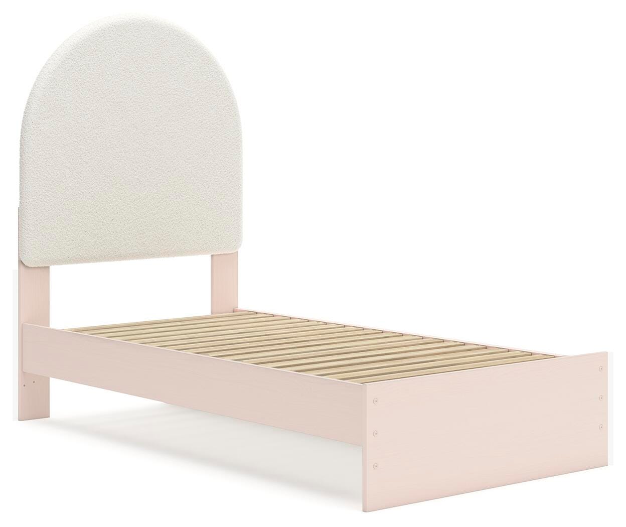 Wistenpine Twin Upholstered Panel Bed with Storage - image 5