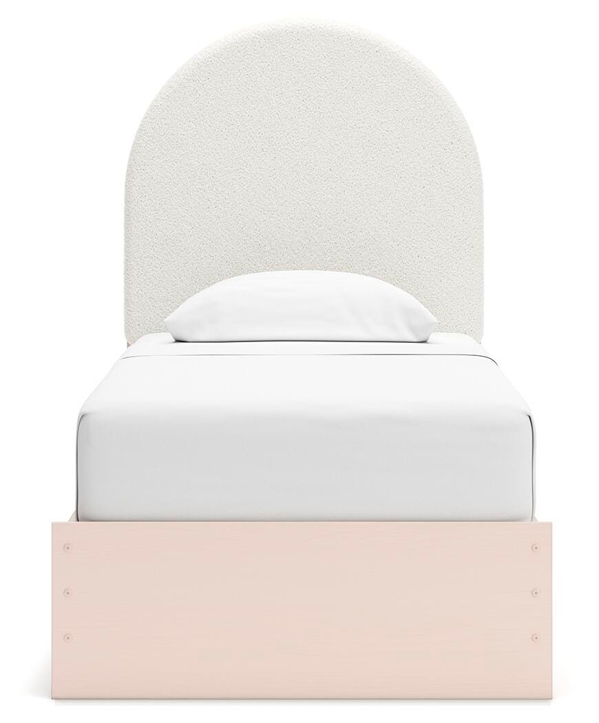 Wistenpine Twin Upholstered Panel Bed with Storage - image 7