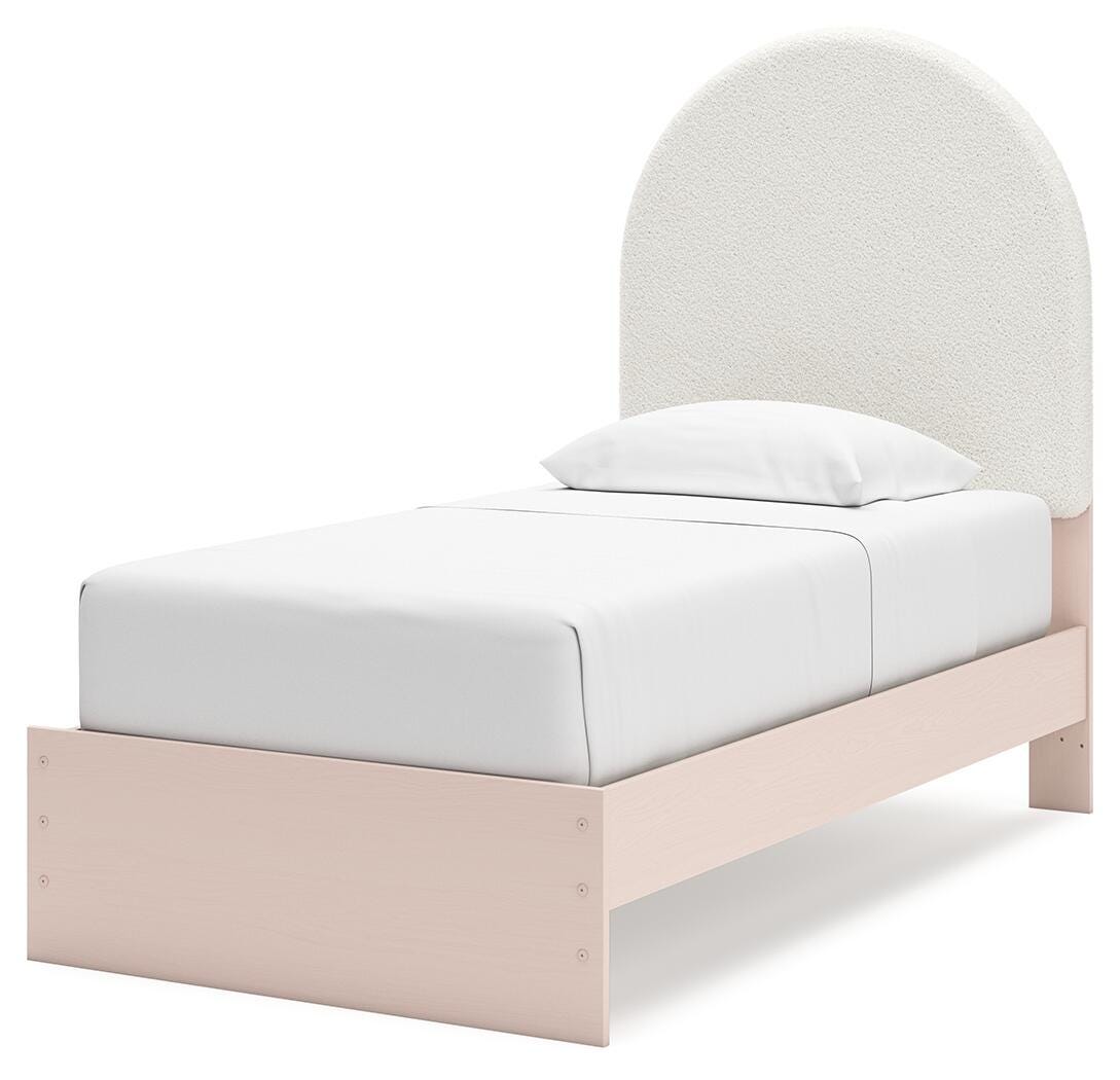 Wistenpine Twin Upholstered Panel Bed - image 4