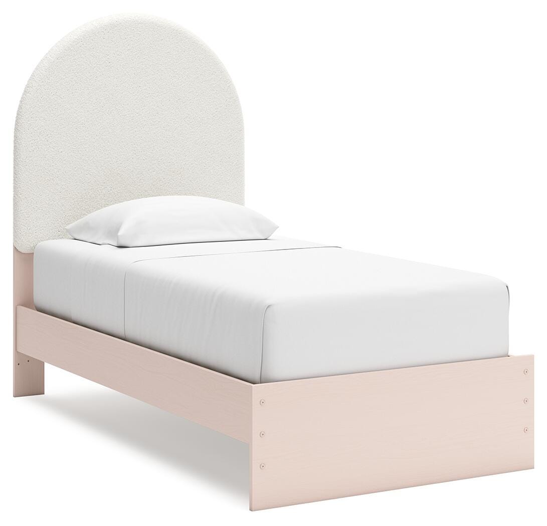 Wistenpine Twin Upholstered Panel Bed - image 2