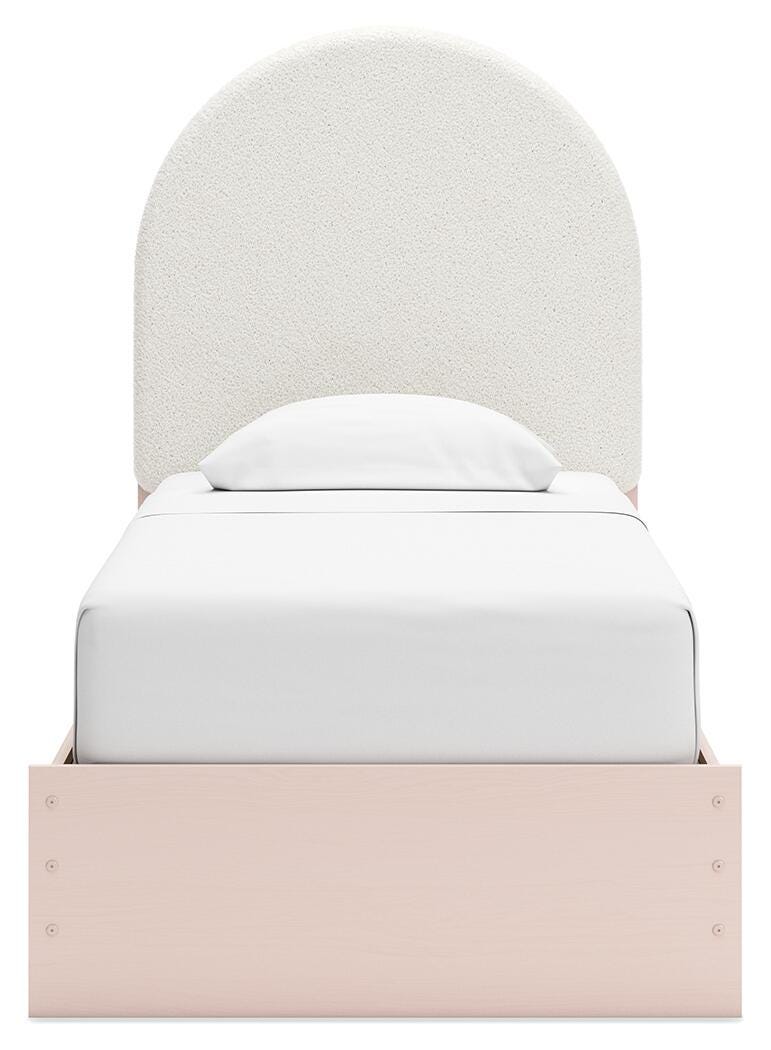 Wistenpine Twin Upholstered Panel Bed - image 5