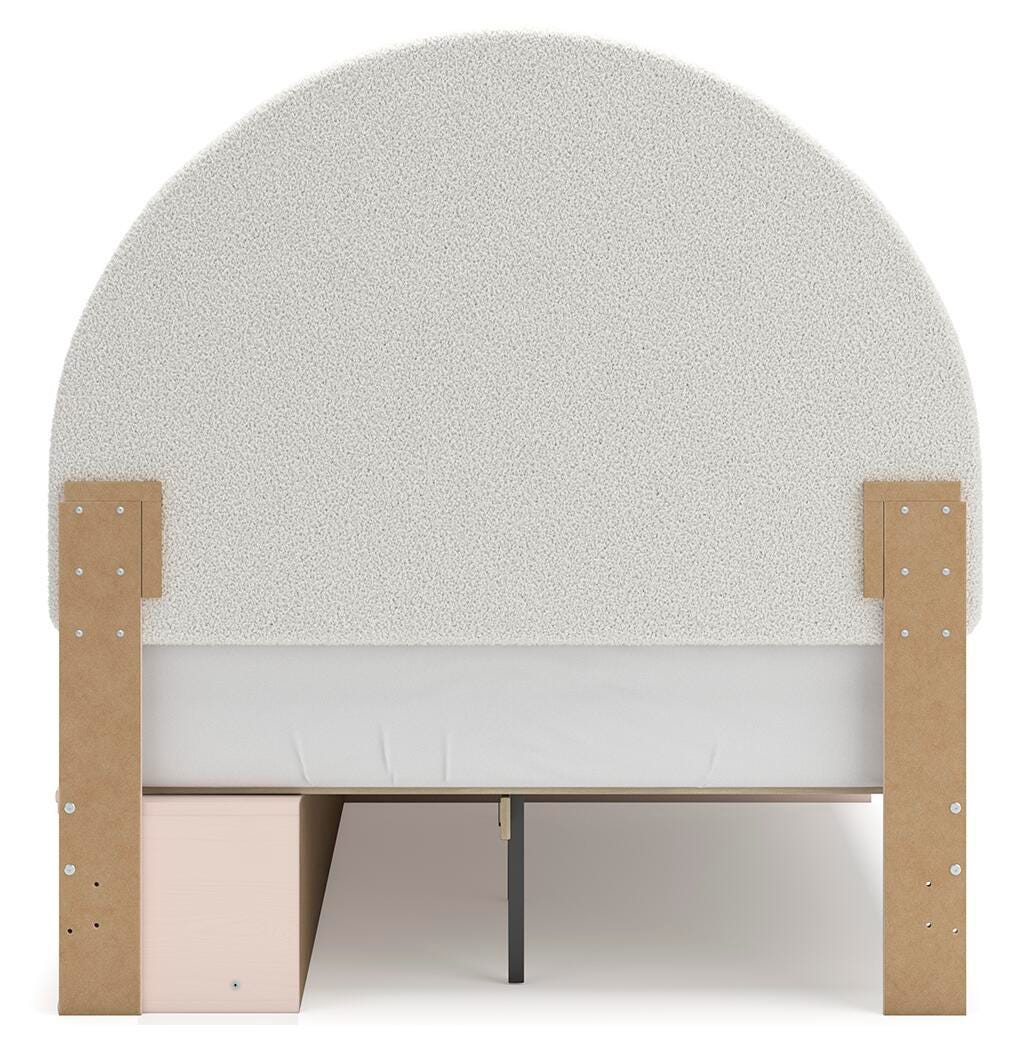 Wistenpine Full Upholstered Panel Bed with Storage - image 7
