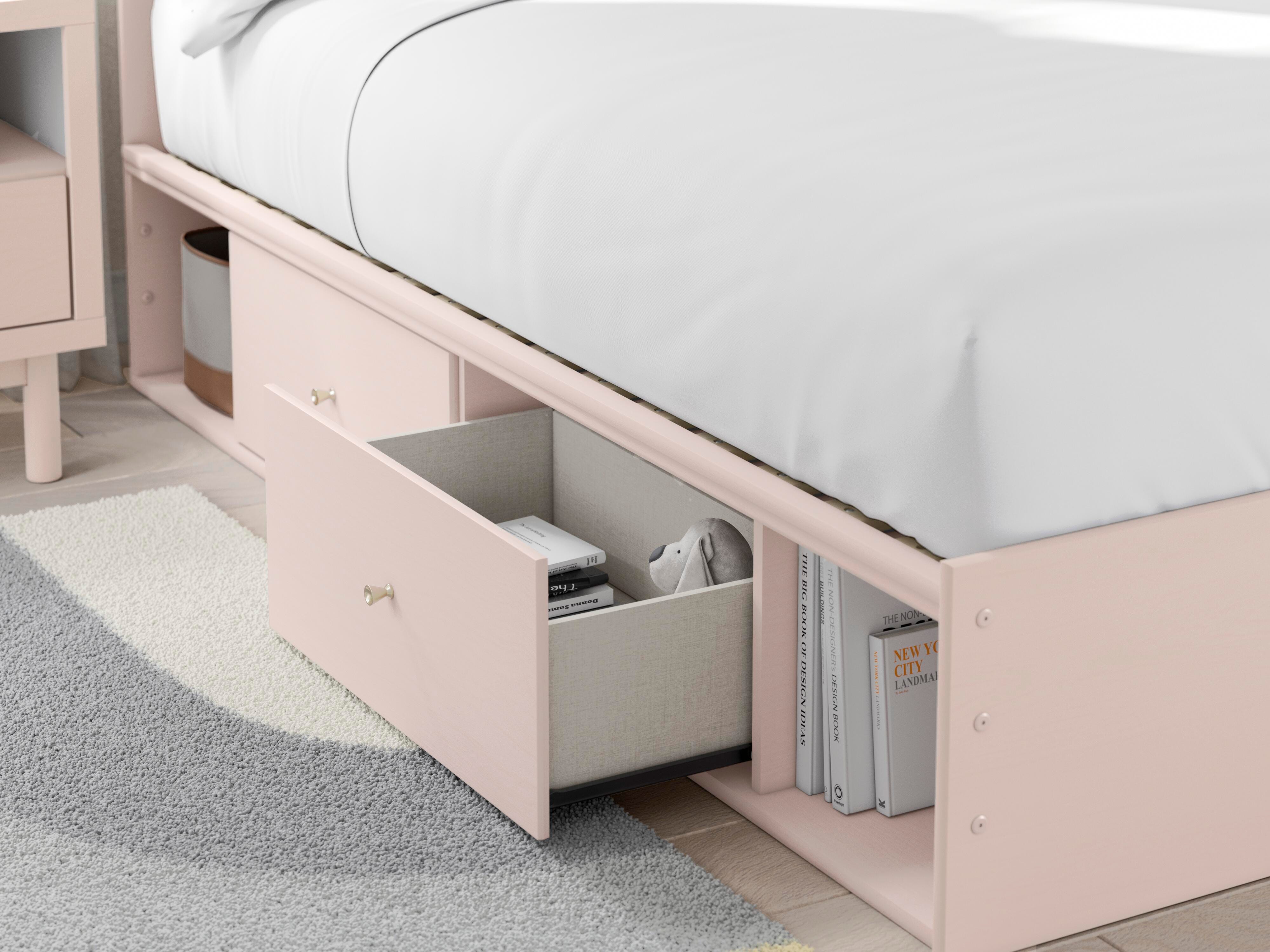 Wistenpine Full Upholstered Panel Bed with Storage - image 10