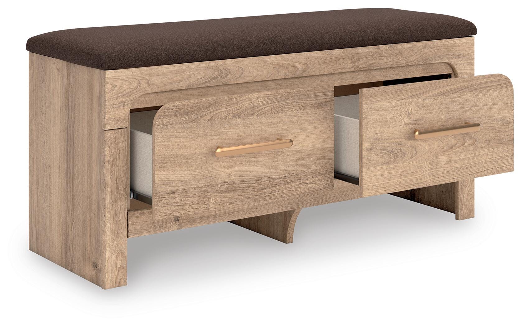 Hollymount Bedroom Storage Bench - image 4