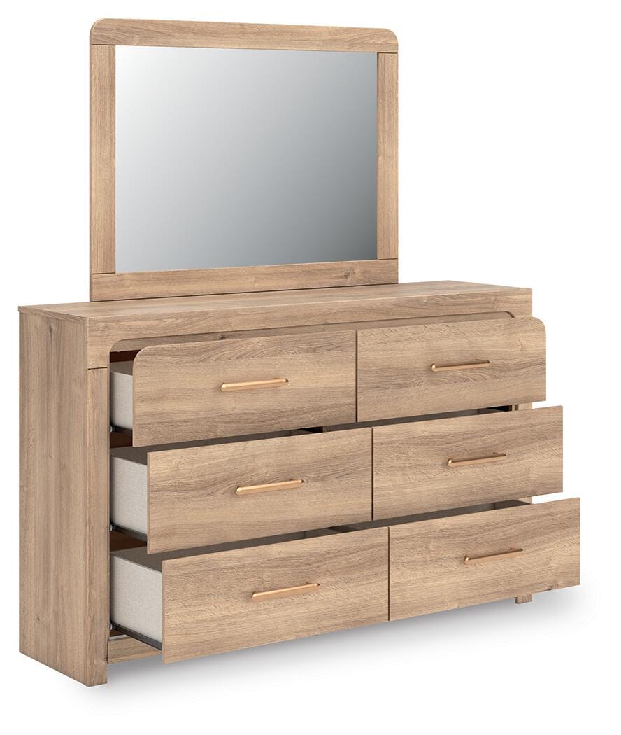Hollymount Dresser and Mirror | Ashley