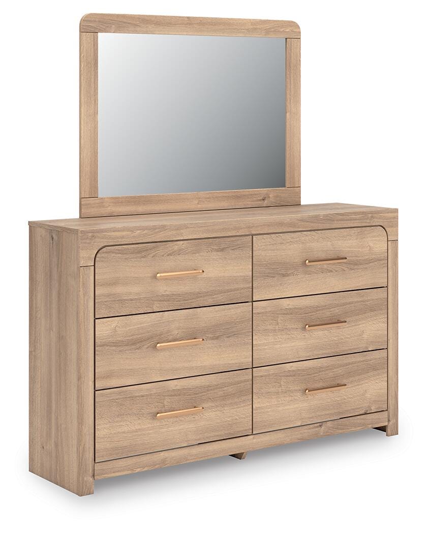 Hollymount Dresser and Mirror - image 1